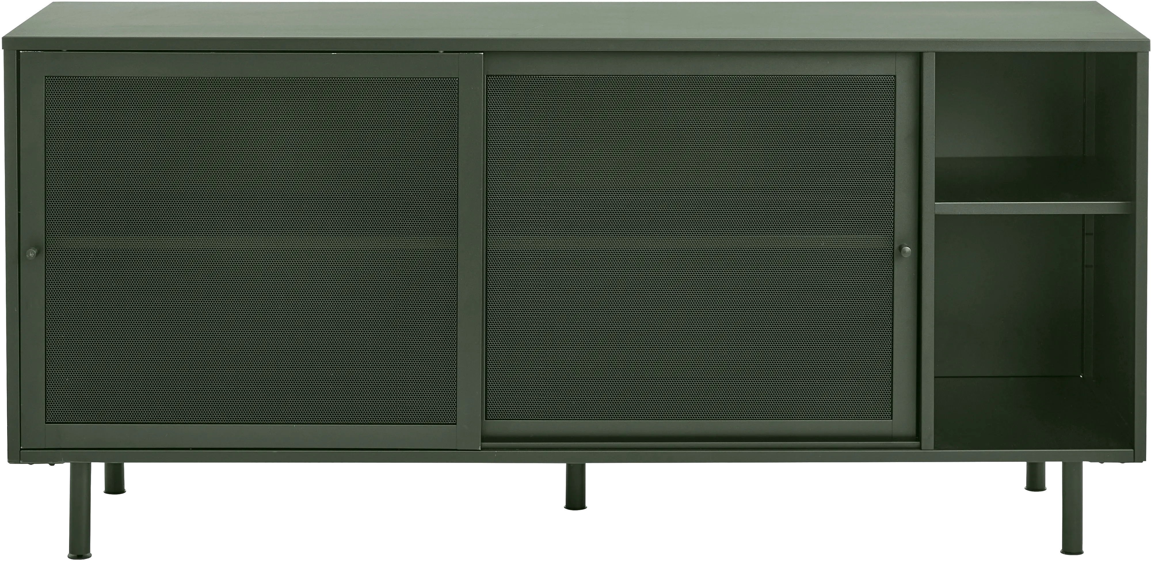 Veep Olive Green Metal Sideboard-3