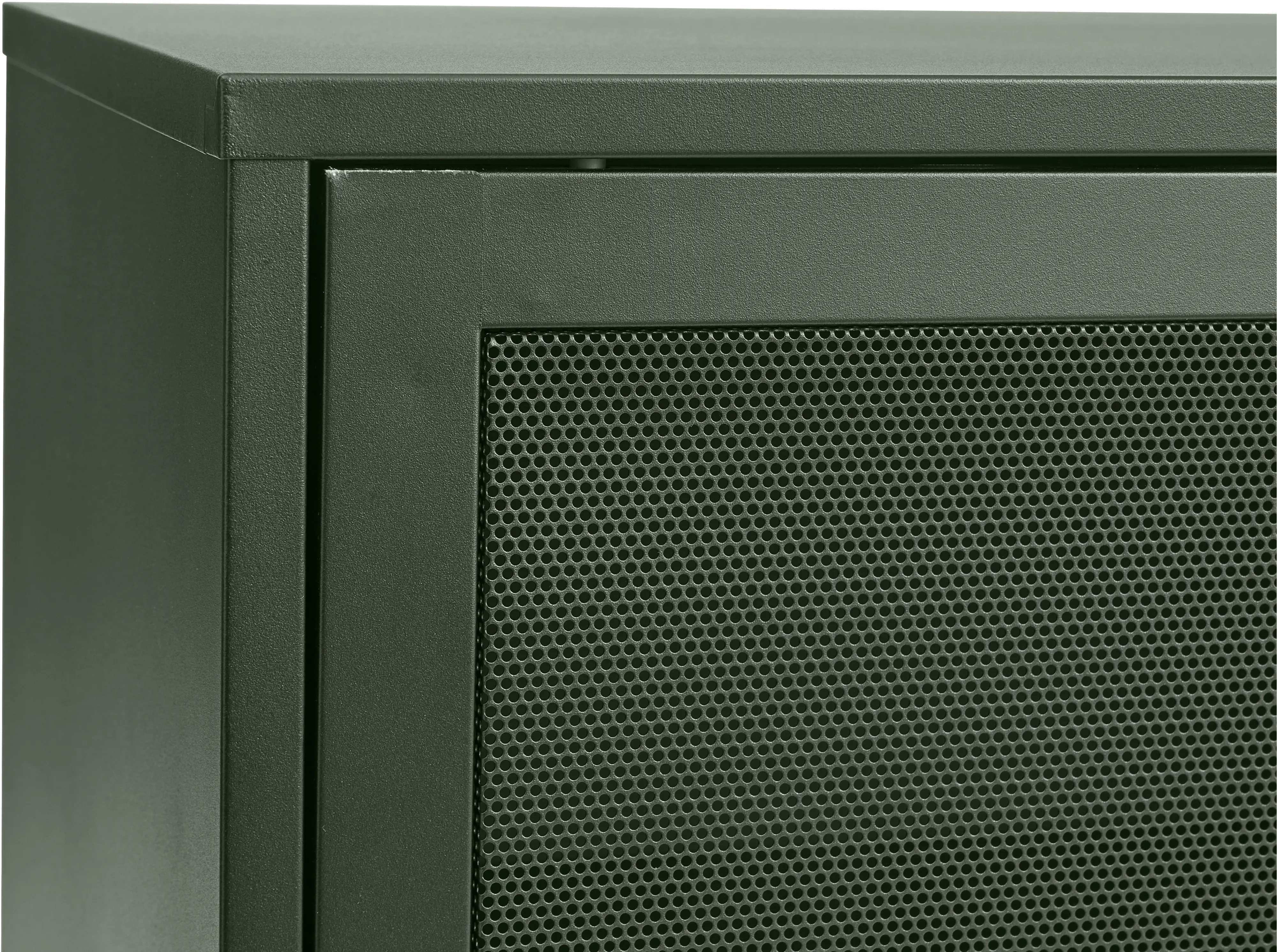 Veep Olive Green Metal Sideboard-8