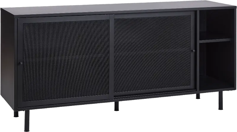 Veep Black Metal Sideboard
