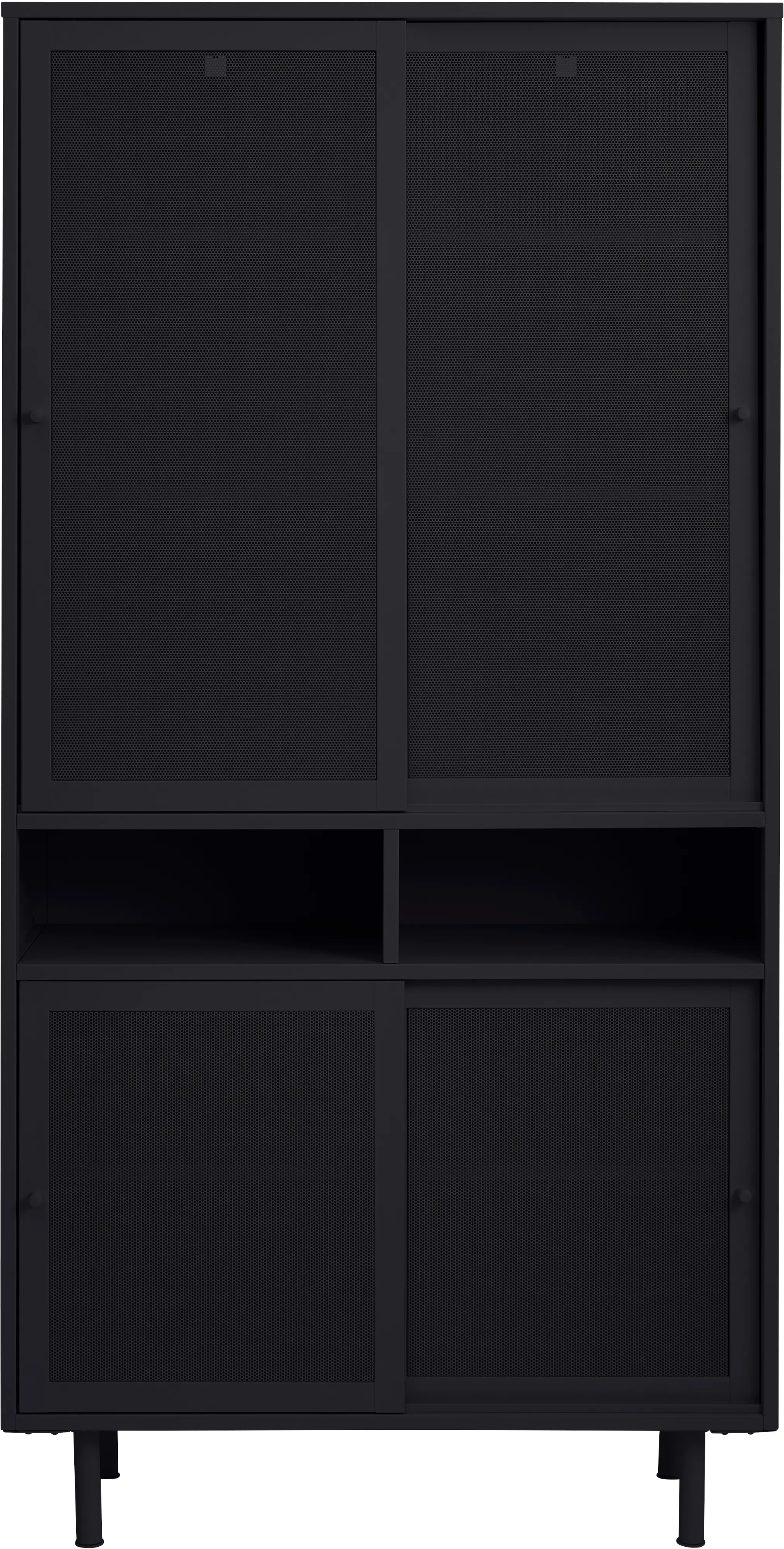 Veep Black Metal Cabinet-2