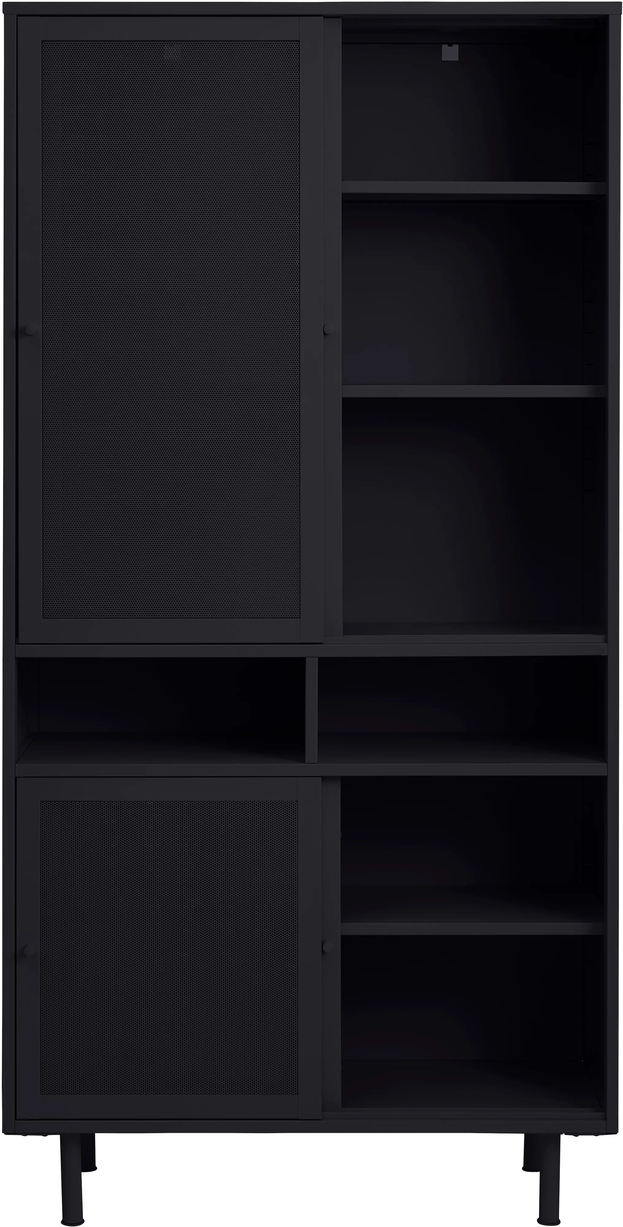 Veep Black Metal Cabinet-3