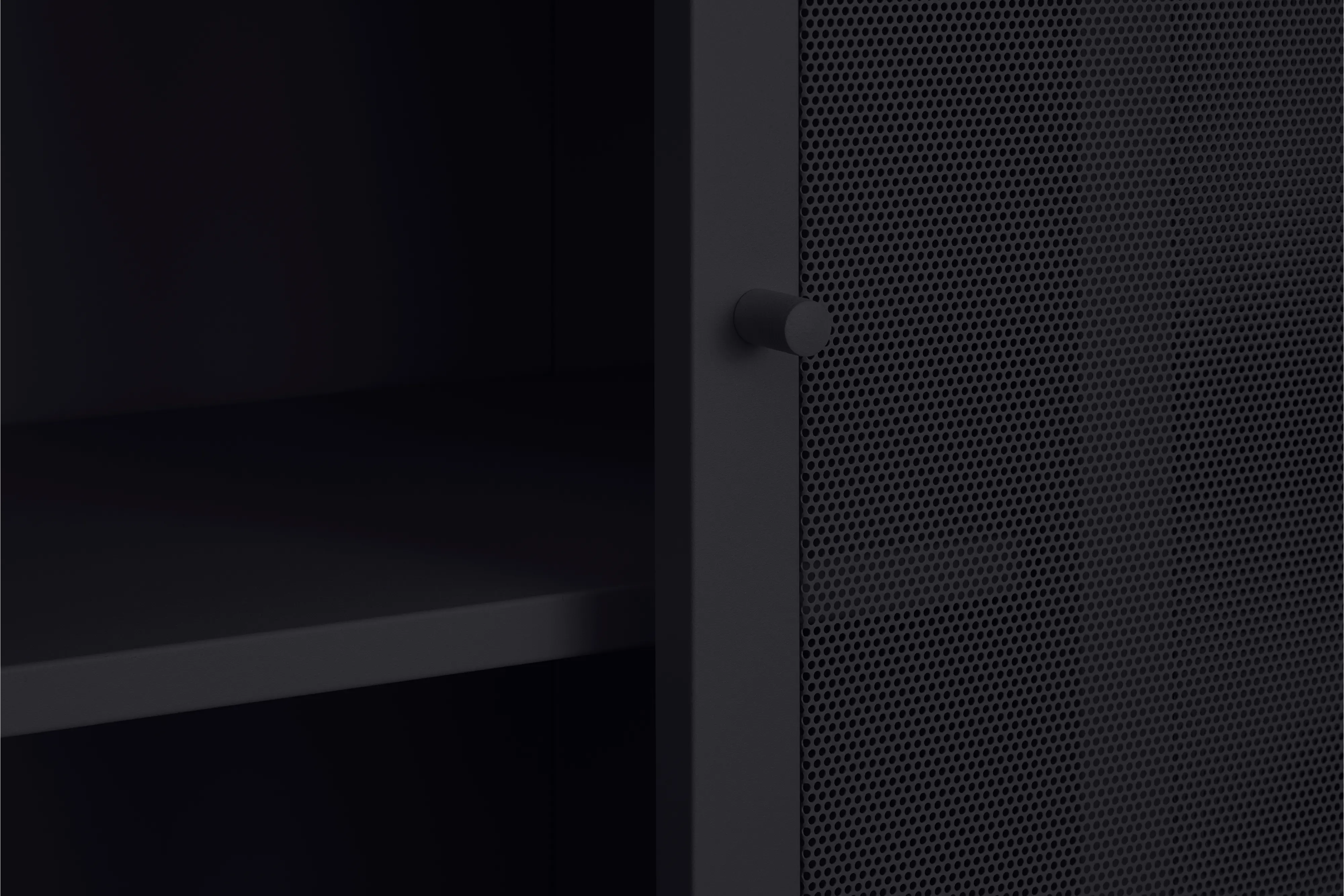 Veep Black Metal Cabinet-6