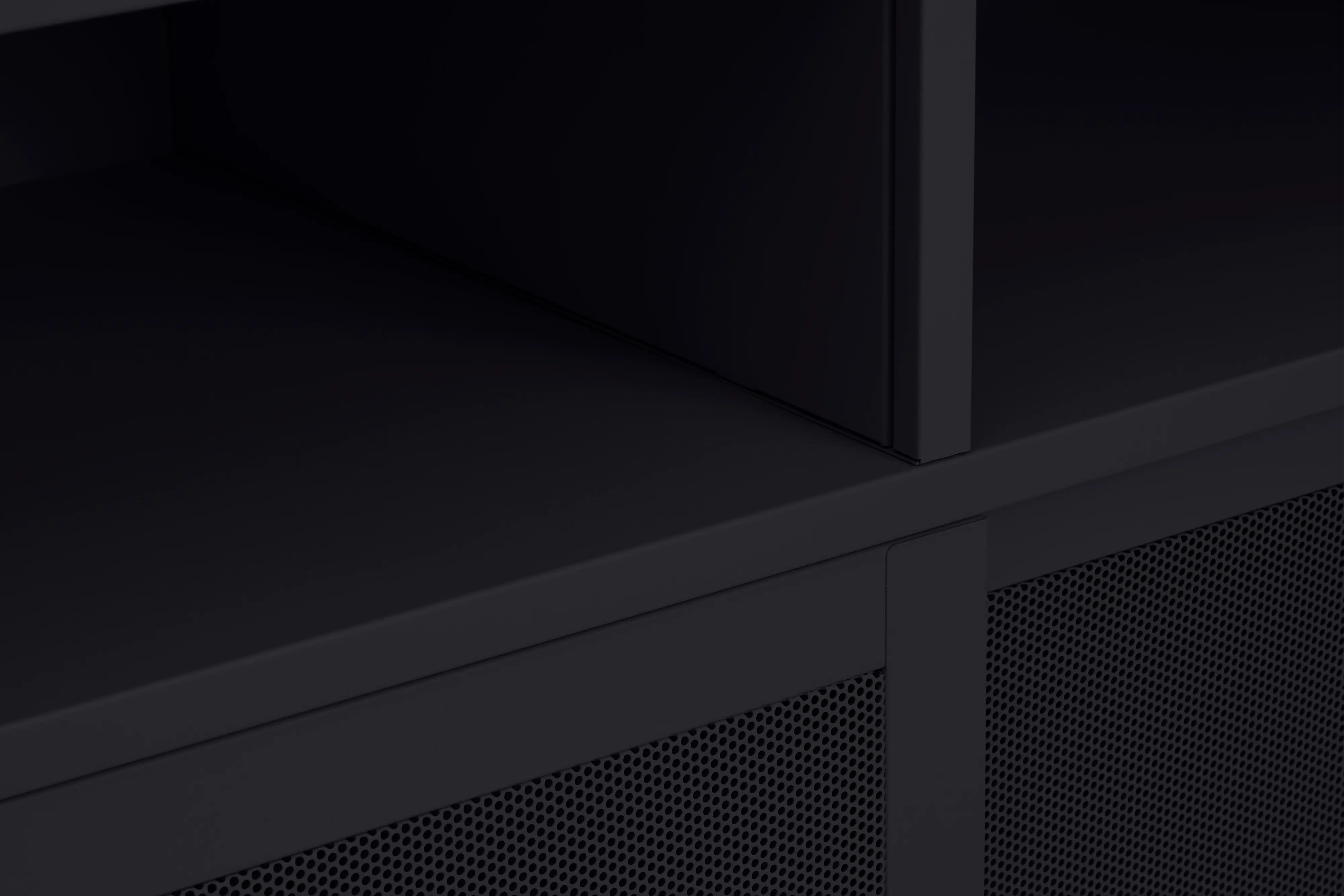 Veep Black Metal Cabinet-7