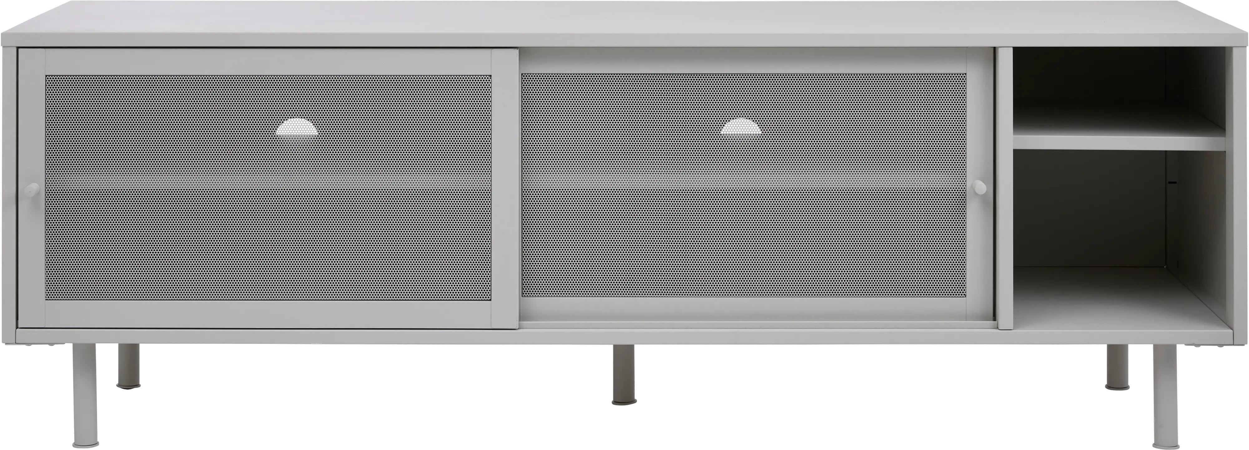 Veep Gray 63  TV Stand-3