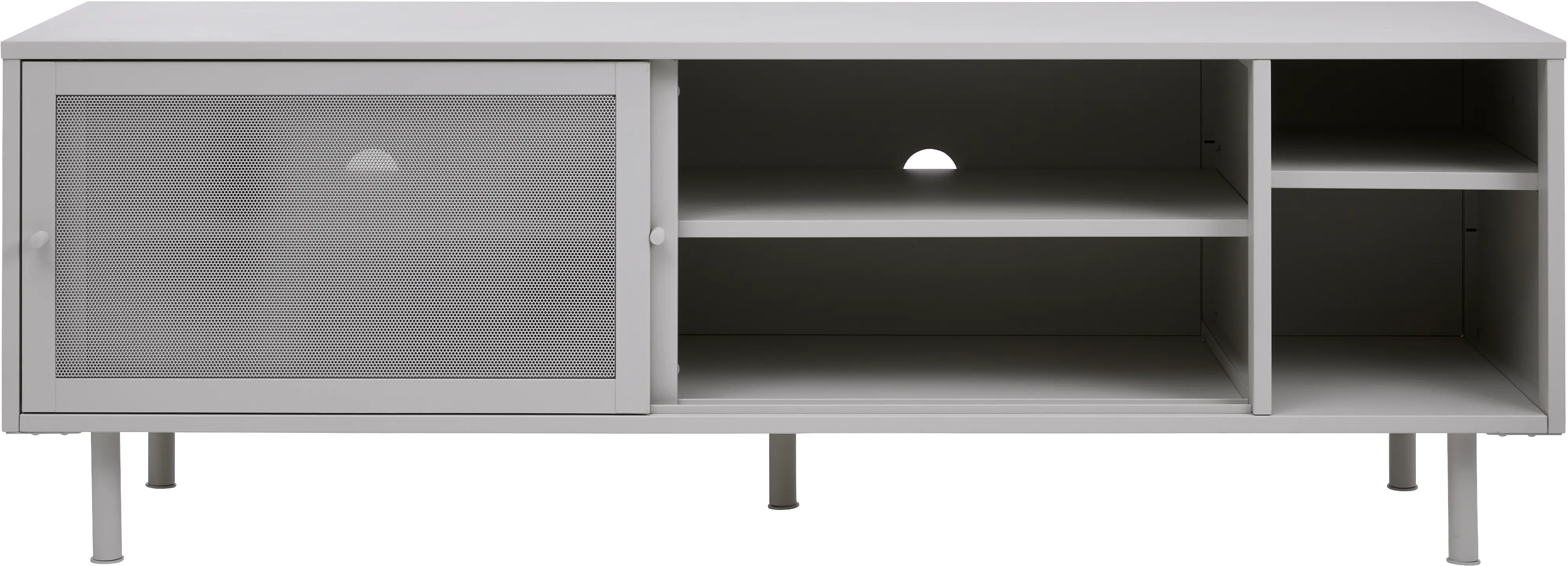 Veep Gray 63  TV Stand-4