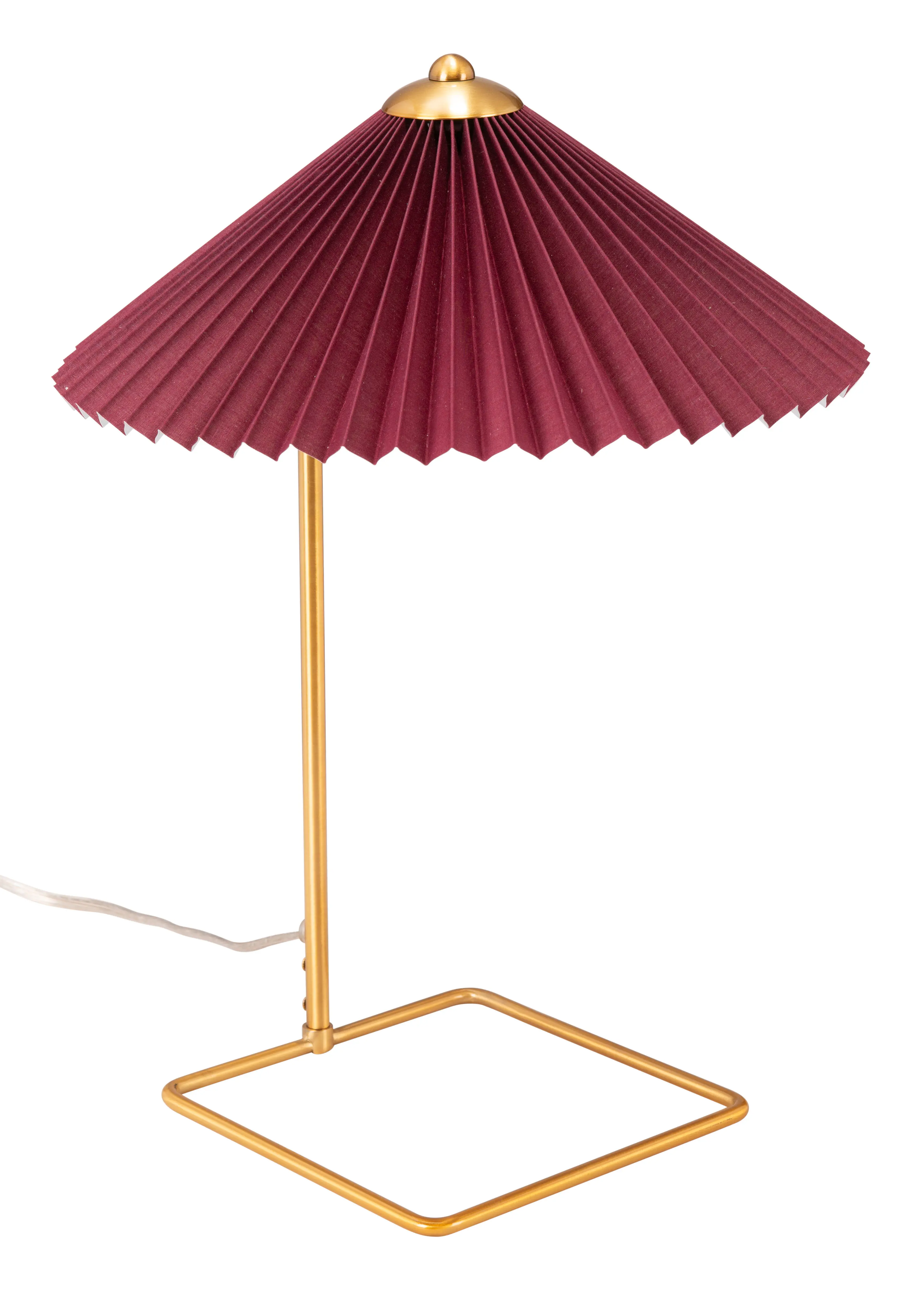 Ciampino Red and Gold Table Lamp-5