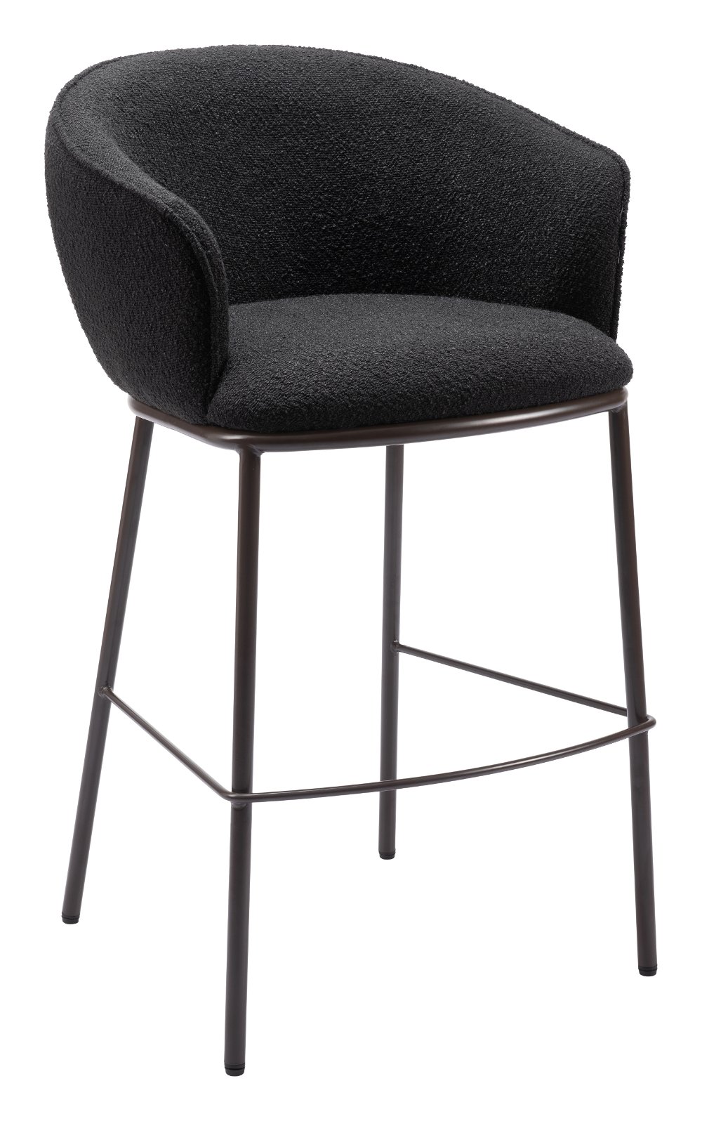 Cardito Black Barstool