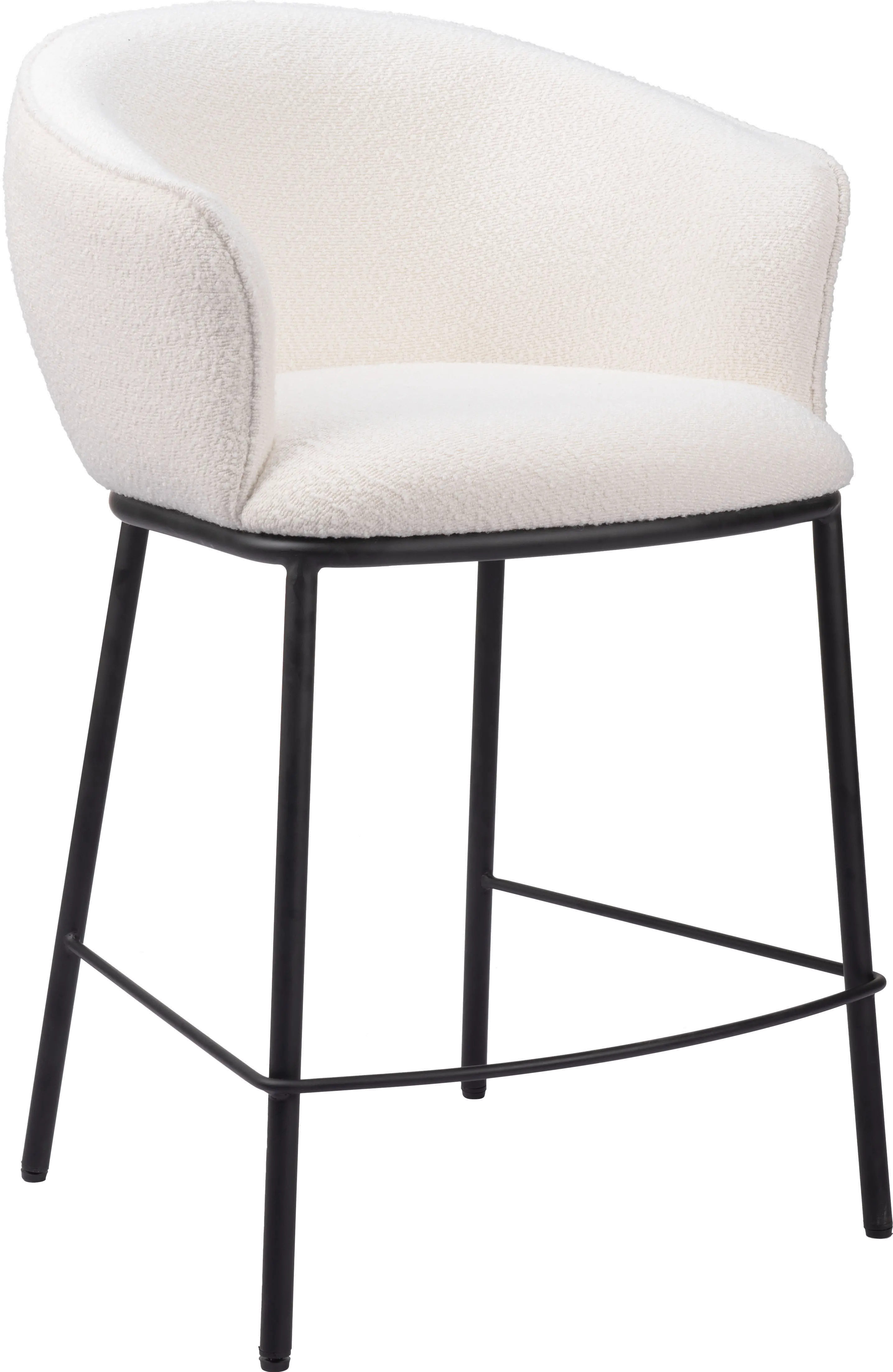Cardito Ivory Counter Stool-1