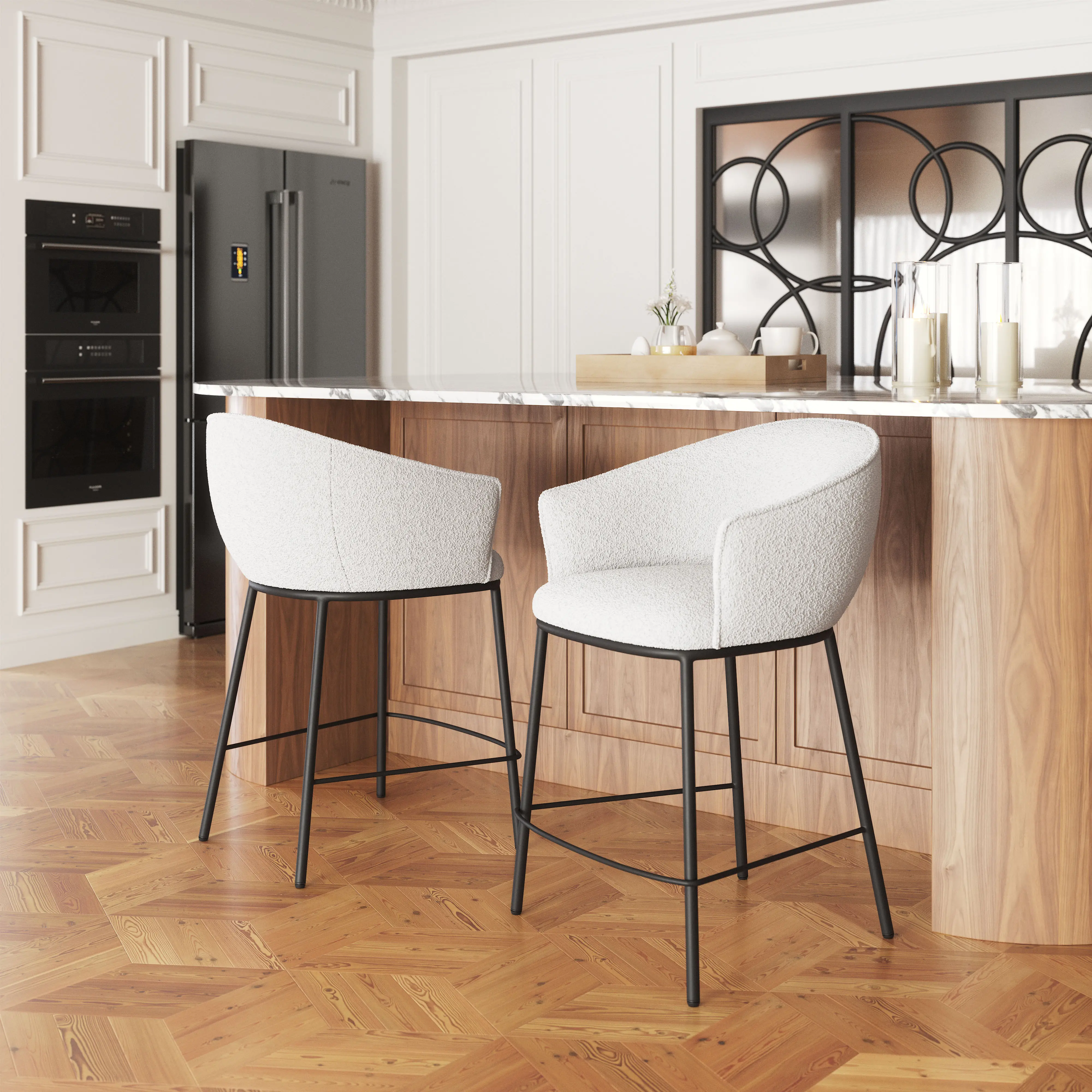Cardito Ivory Counter Stool-2