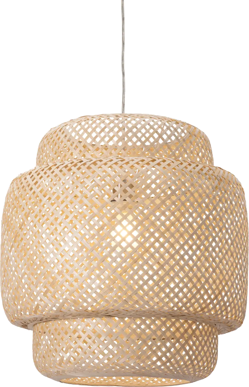 Cornaredo Natural Tan Ceiling Lamp Natural