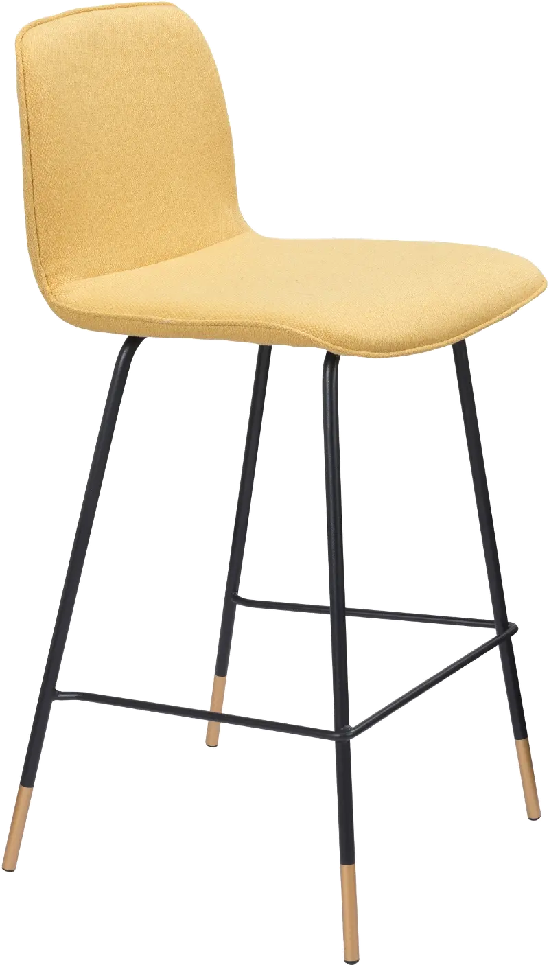 Grumo Counter Stool Yellow