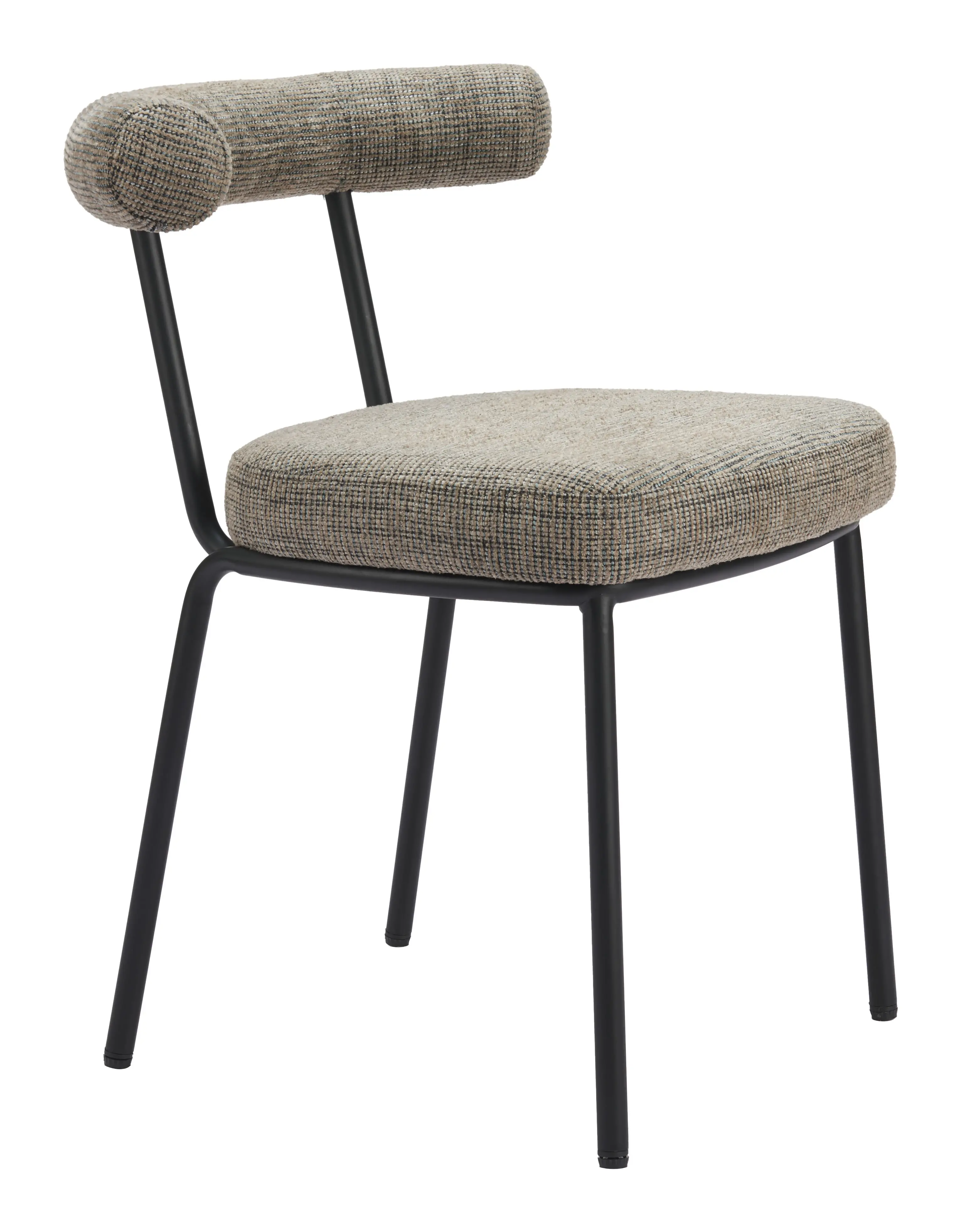 Rocca Green Tweed Dining Chair, Set of 2-1