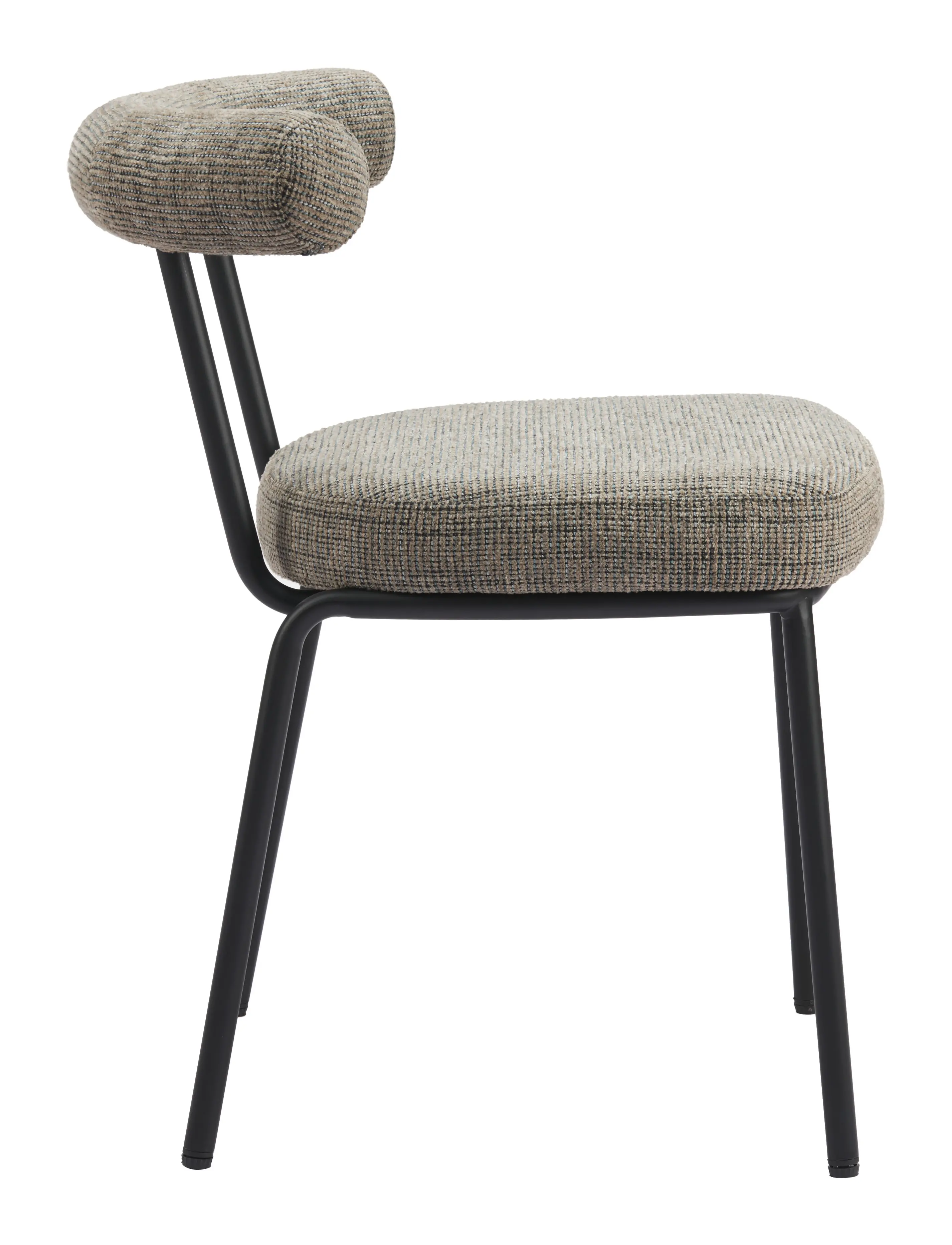 Rocca Green Tweed Dining Chair, Set of 2-2