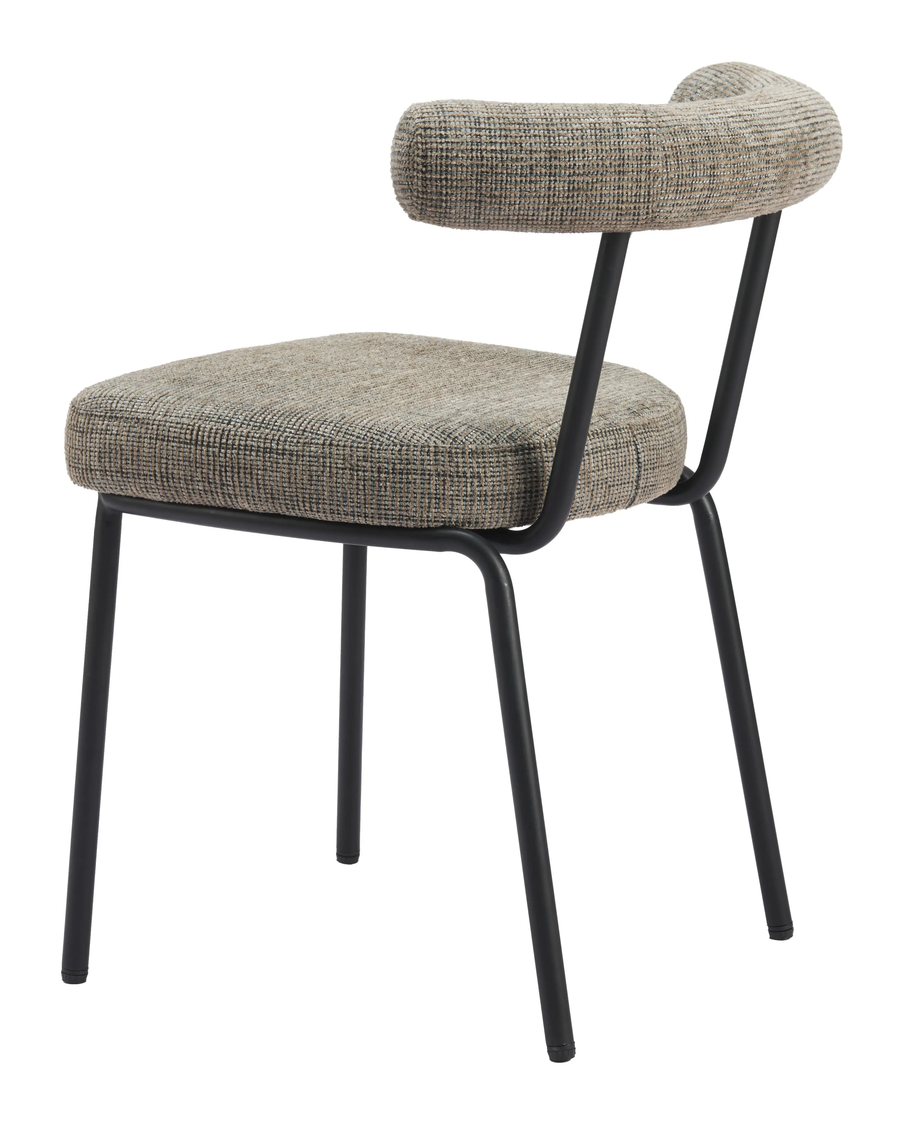 Rocca Green Tweed Dining Chair, Set of 2-4