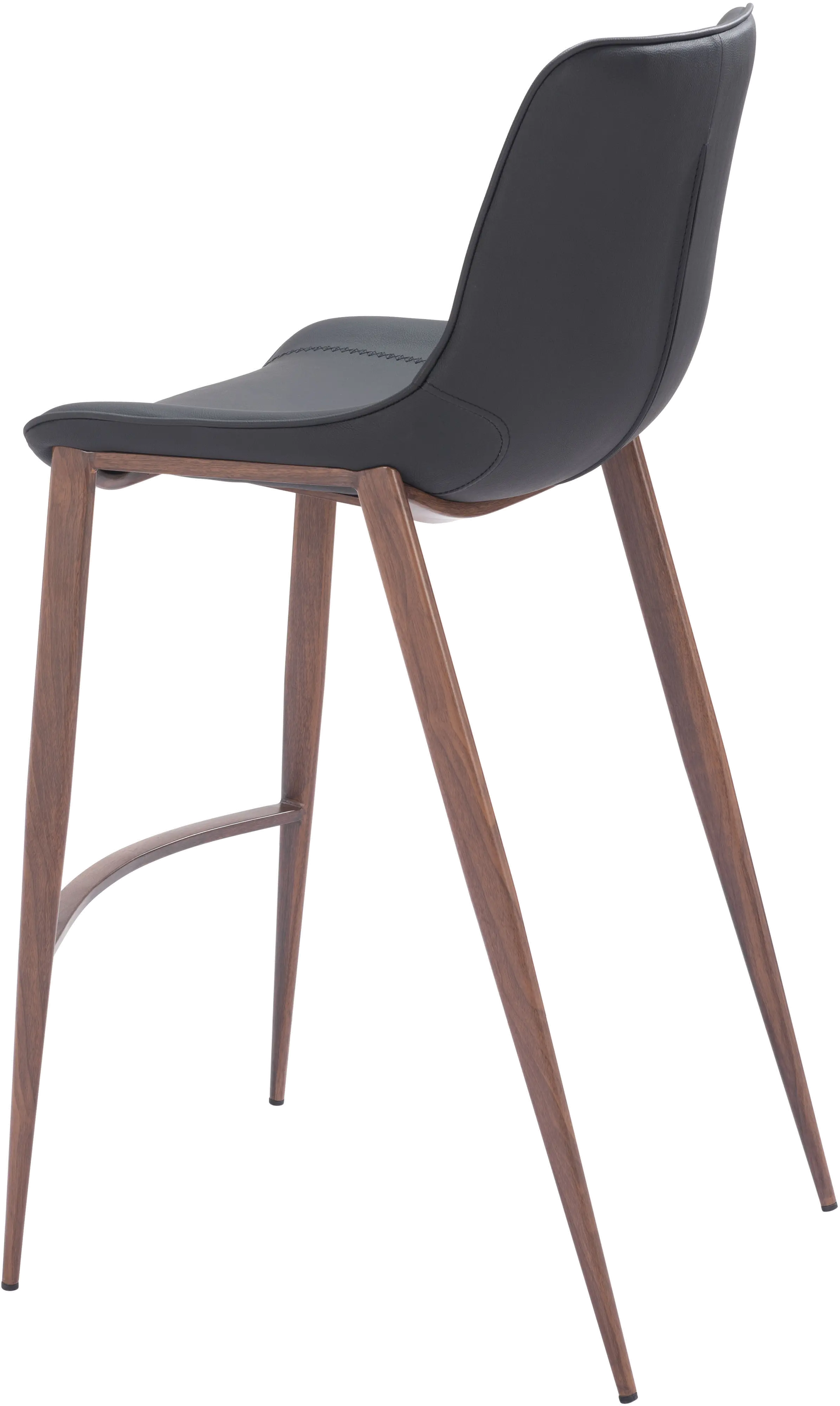 Vada Black Faux Leather Barstool-6