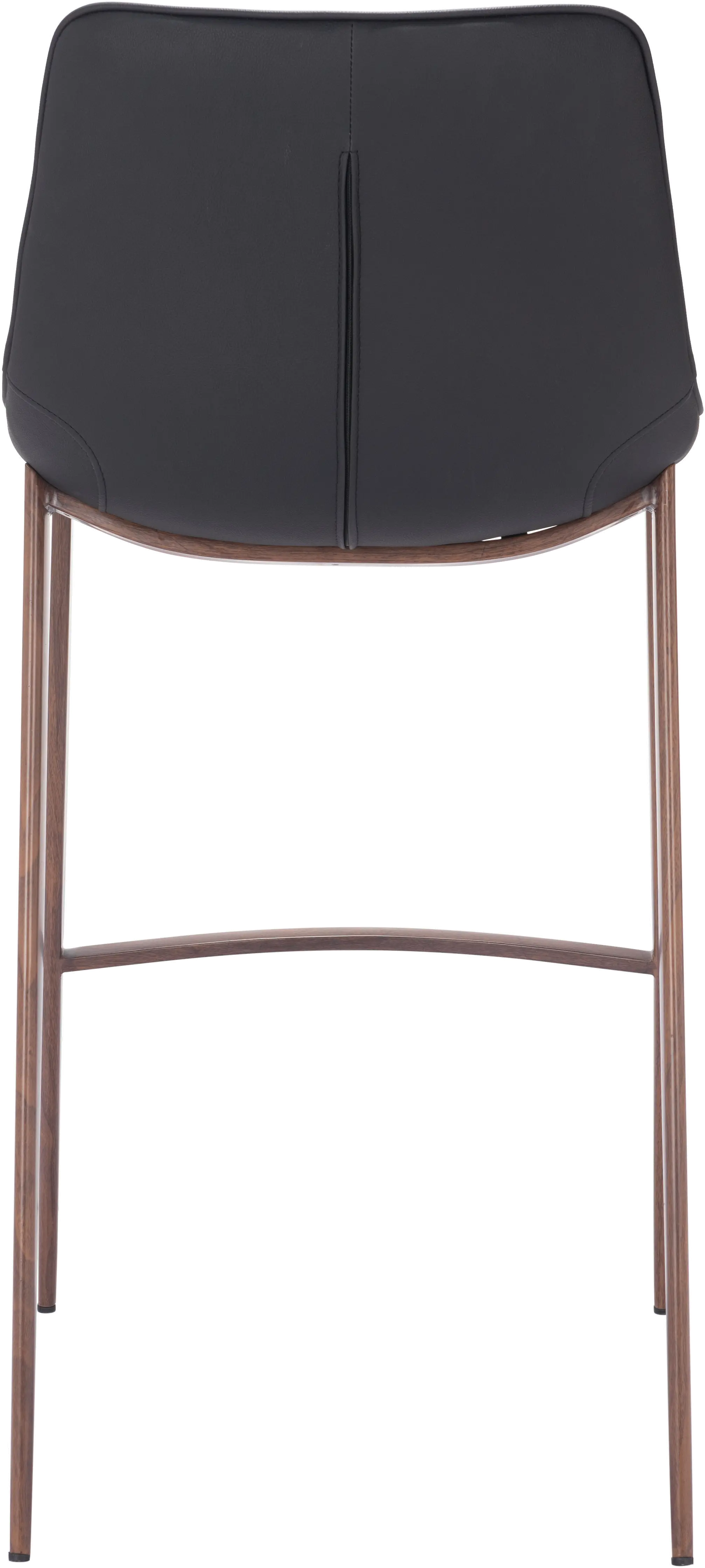 Vada Black Faux Leather Barstool-7