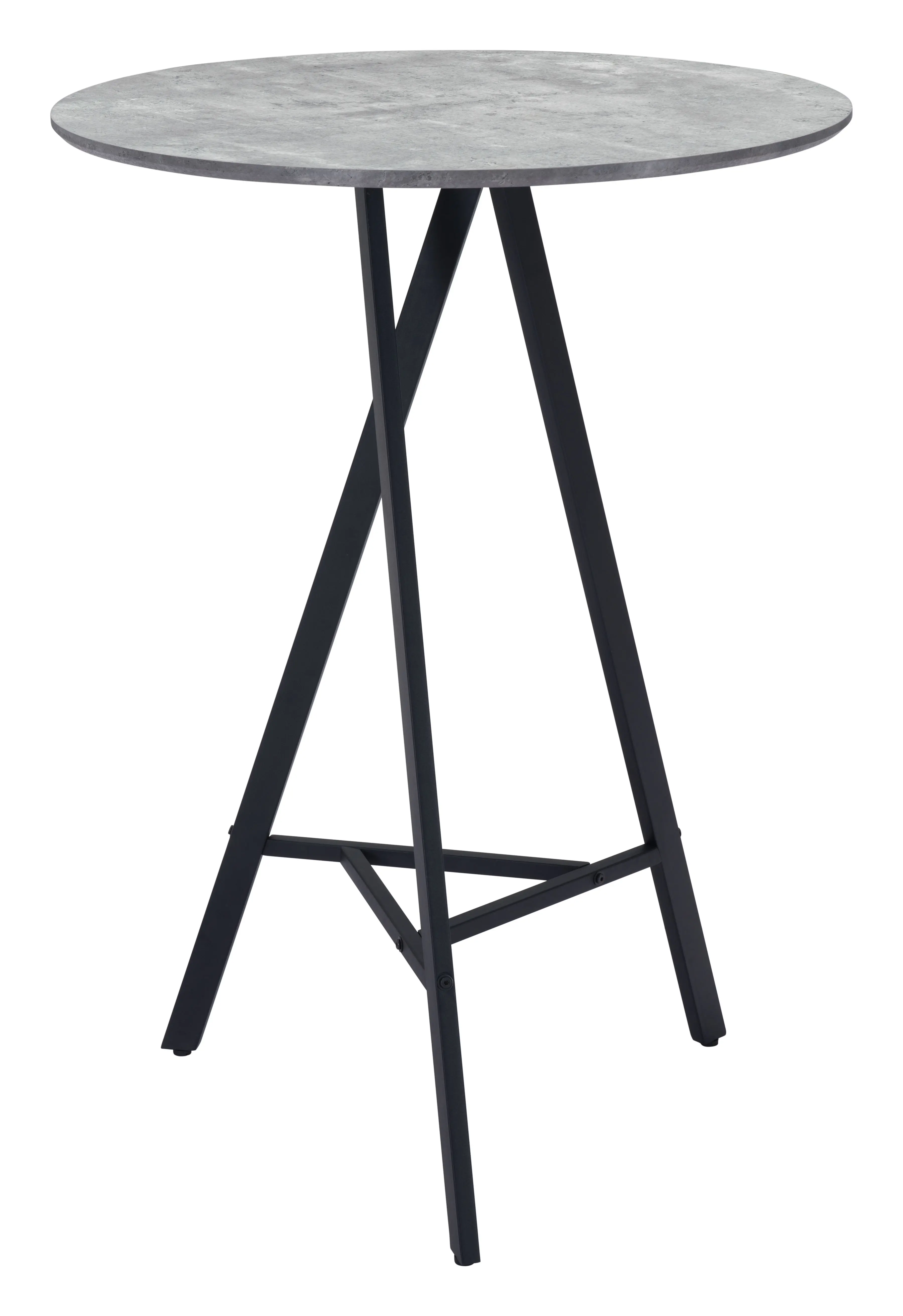 Basilicata Gray Round Bar Table-2
