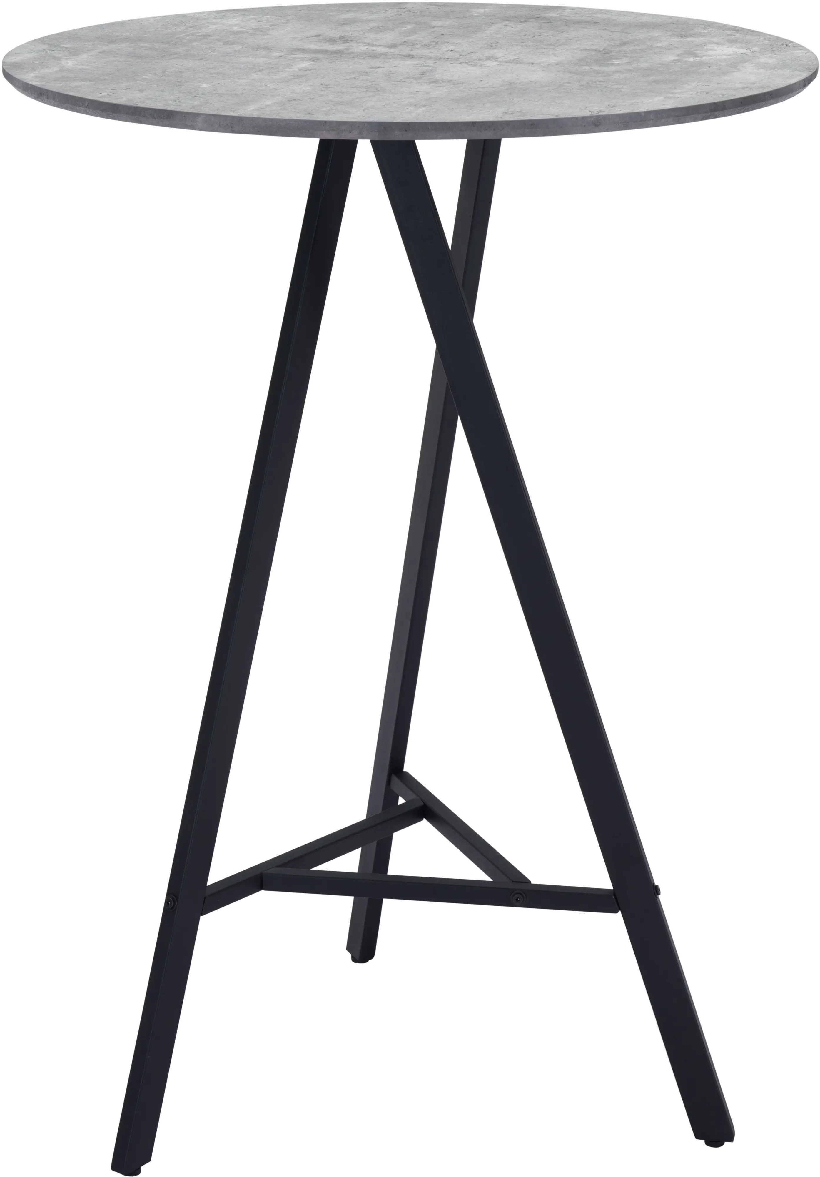 Basilicata Gray Round Bar Table-3
