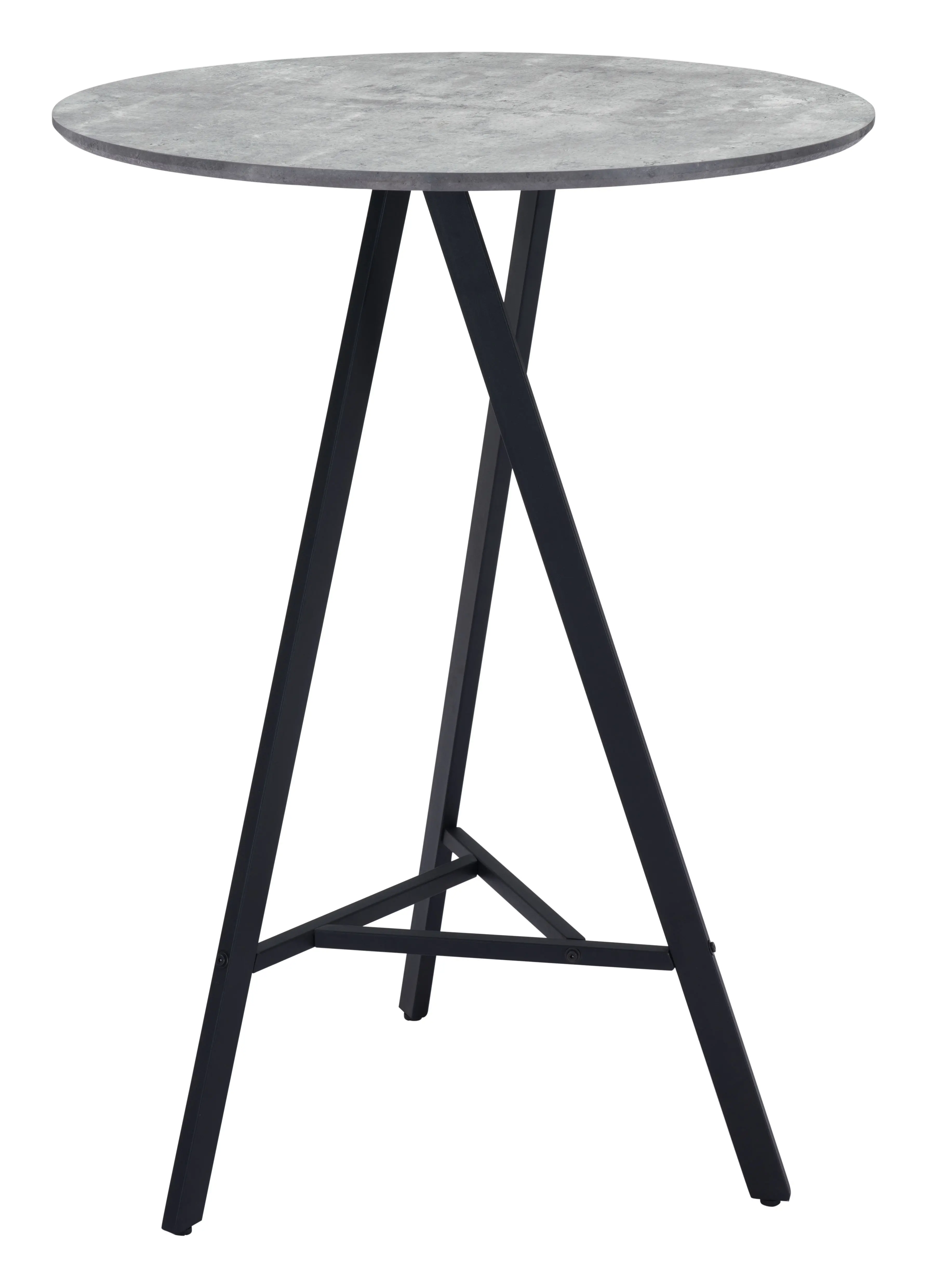 Basilicata Gray Round Bar Table-3