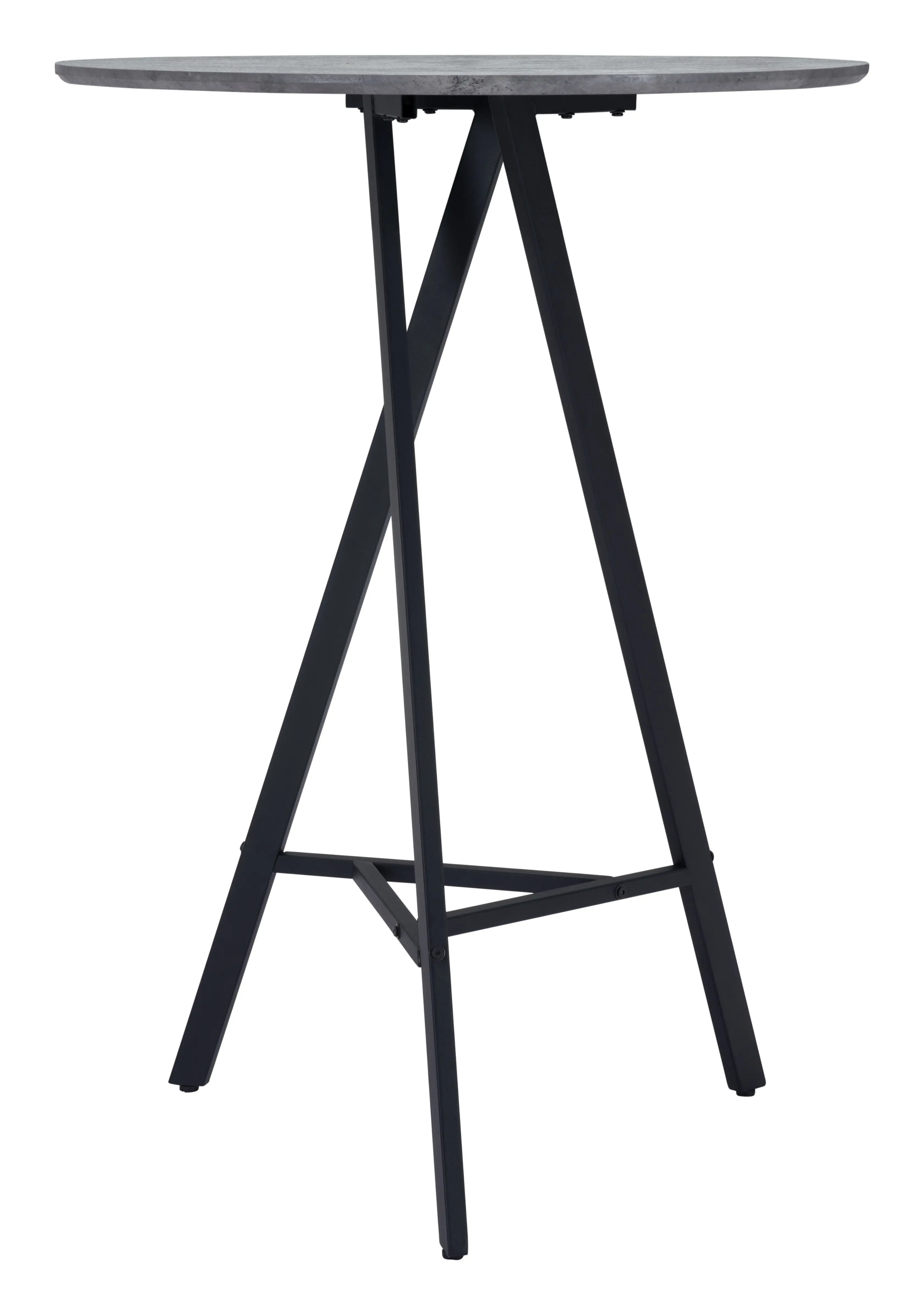 Basilicata Gray Round Bar Table-4