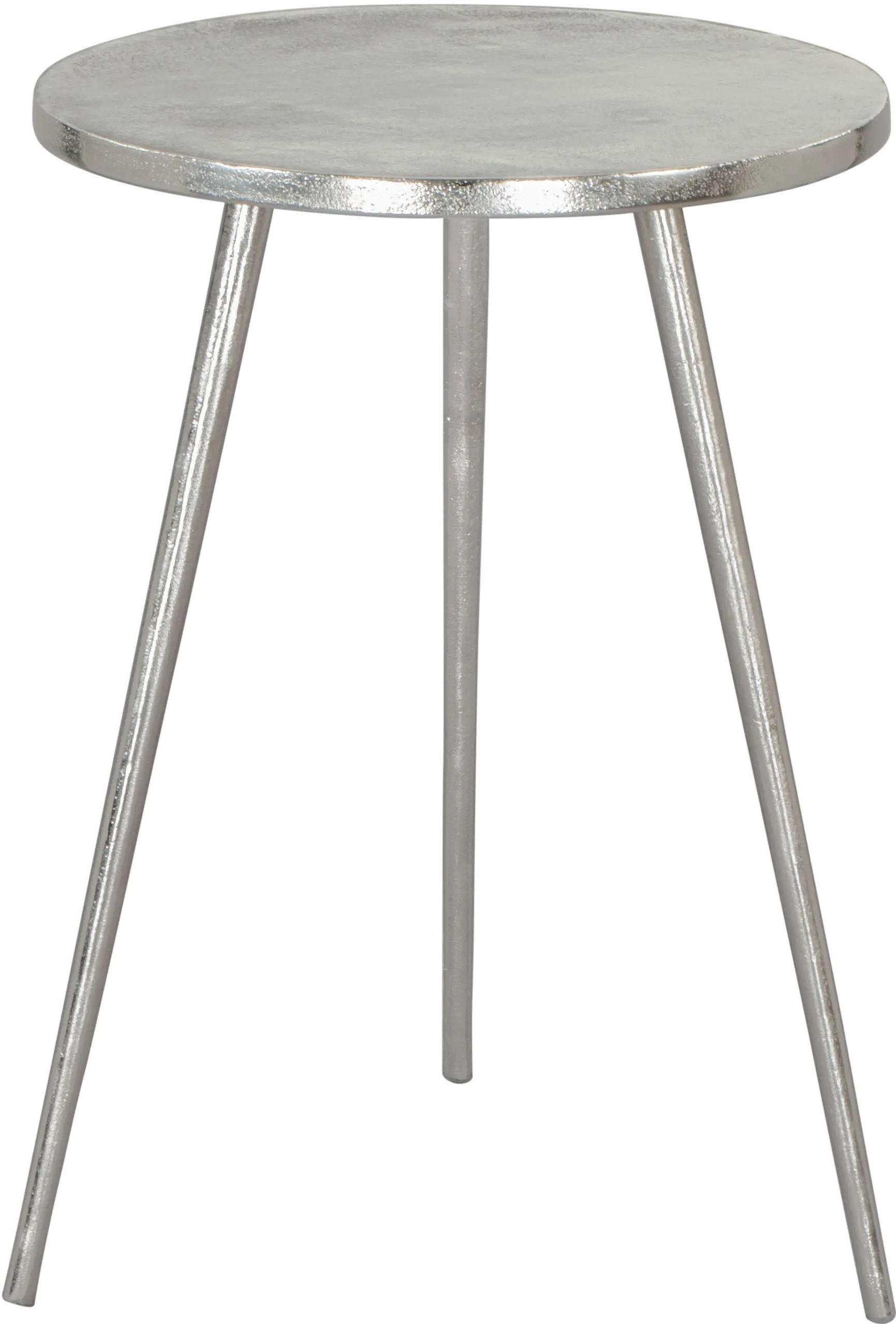 Clichy Silver Side Table-1