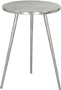 Clichy Silver Side Table
