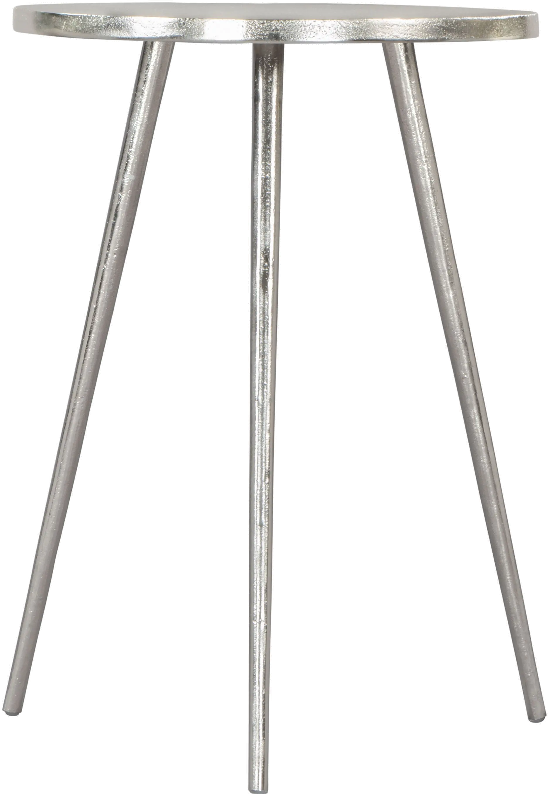 Clichy Silver Side Table-5