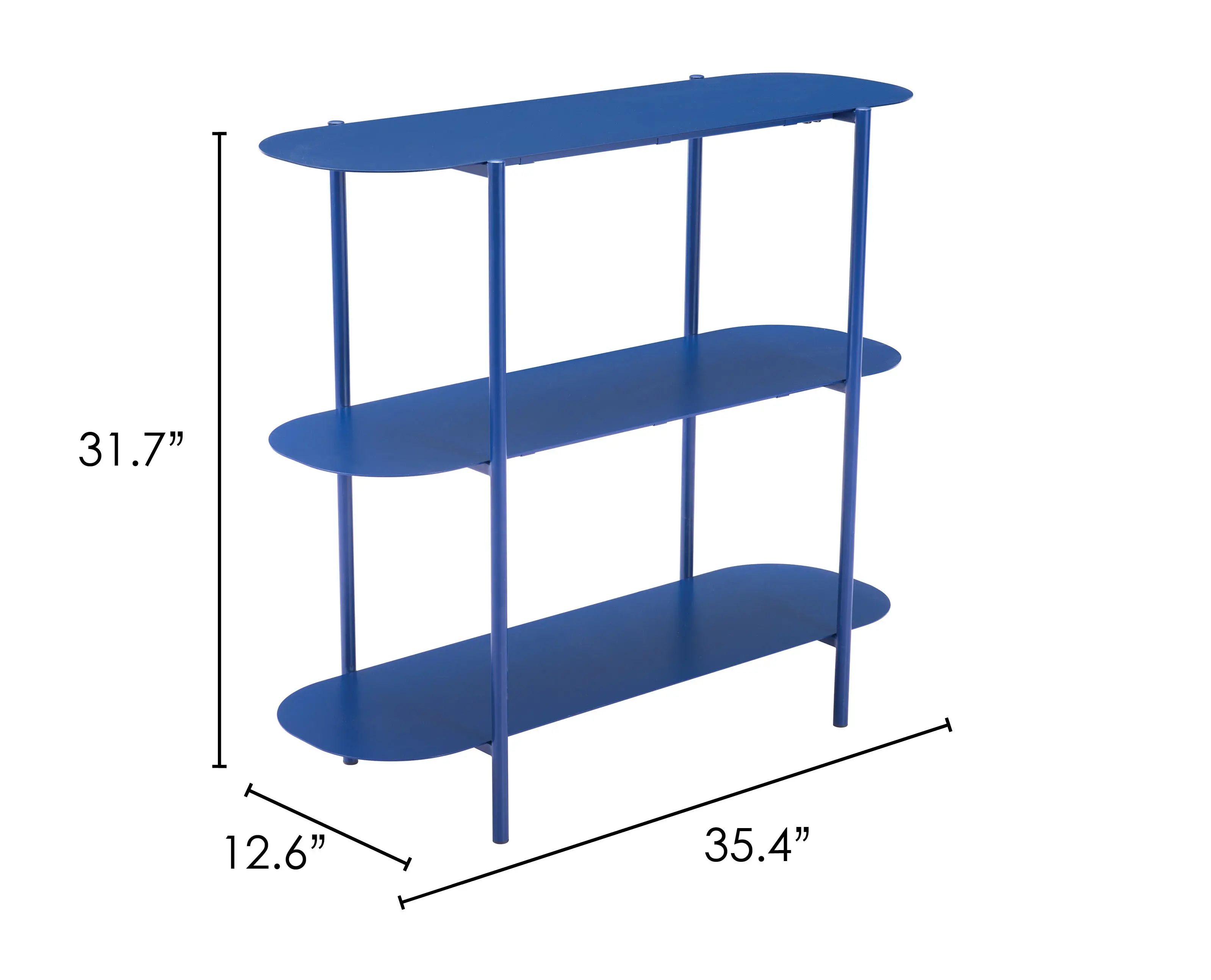 Tre Blue Sofa Table-3