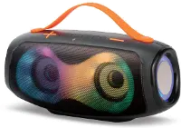 ISBW414B iLive IPX4 Splash Wireless Bluetooth Water-Resistant Speaker with LED Lights