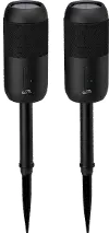 ISBW240BDL iLive Portable IPX6 Waterproof Wireless Speakers with Removable Yard Stakes