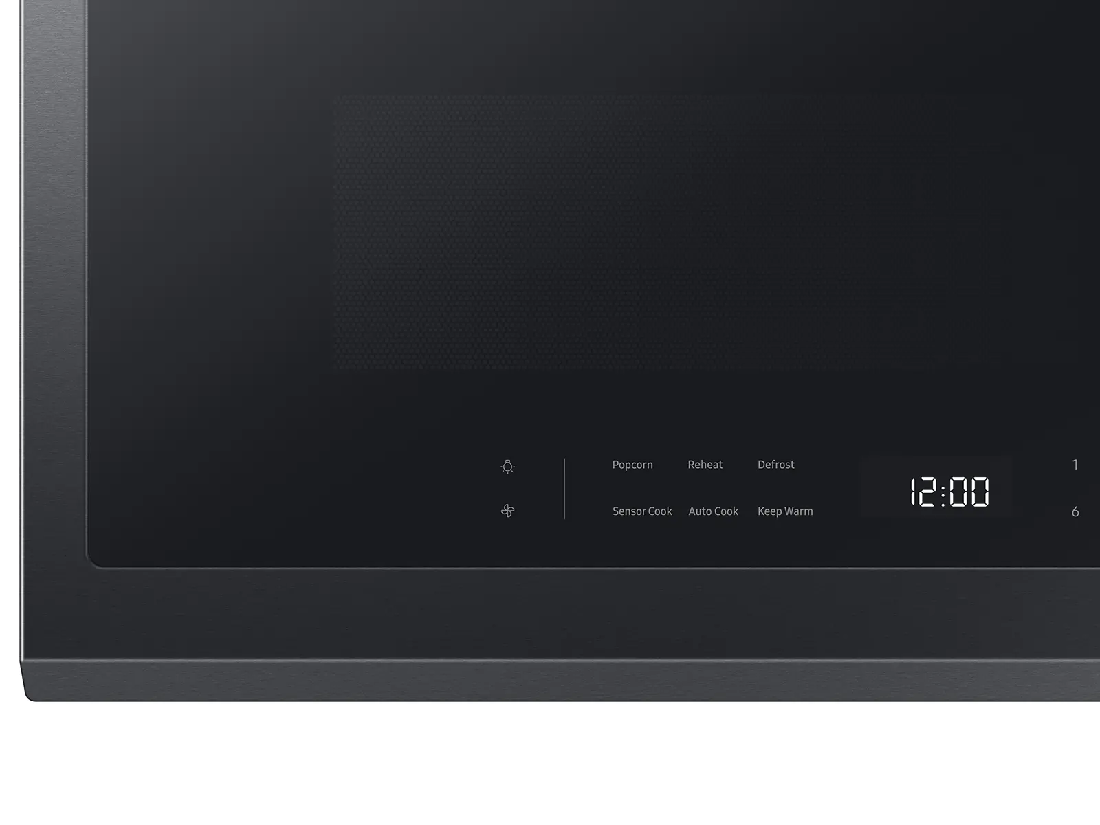 ME21DG6300MT Samsung 2.1 Cu Ft Over The Range Microwave - Matte Black Stainless Steel-5
