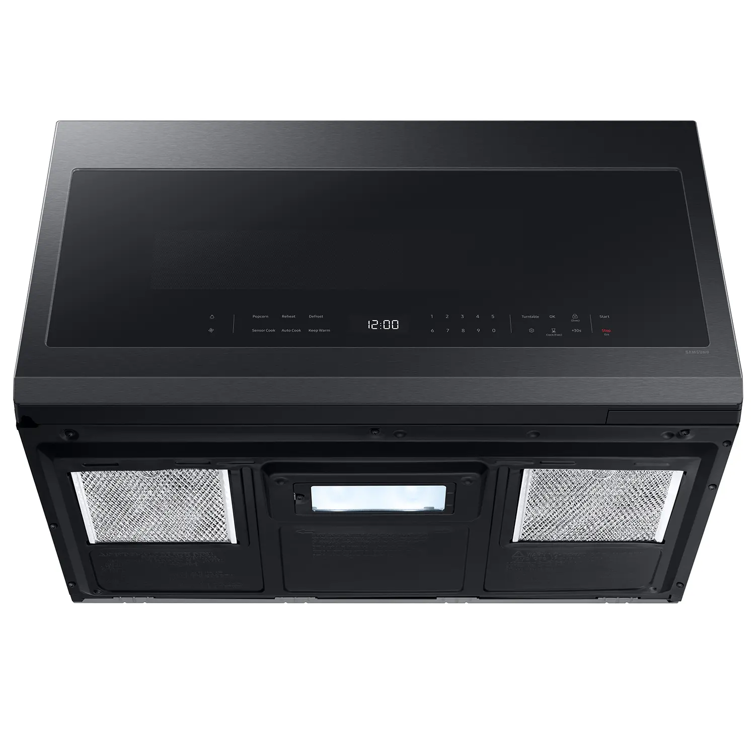 ME21DG6300MT Samsung 2.1 Cu Ft Over The Range Microwave - Matte Black Stainless Steel-7