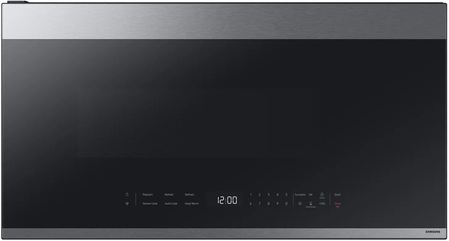 ME21DG6500SR Samsung Bespoke 2.1 Cu Ft Over-The-Range Microwave - Stainless Steel-1