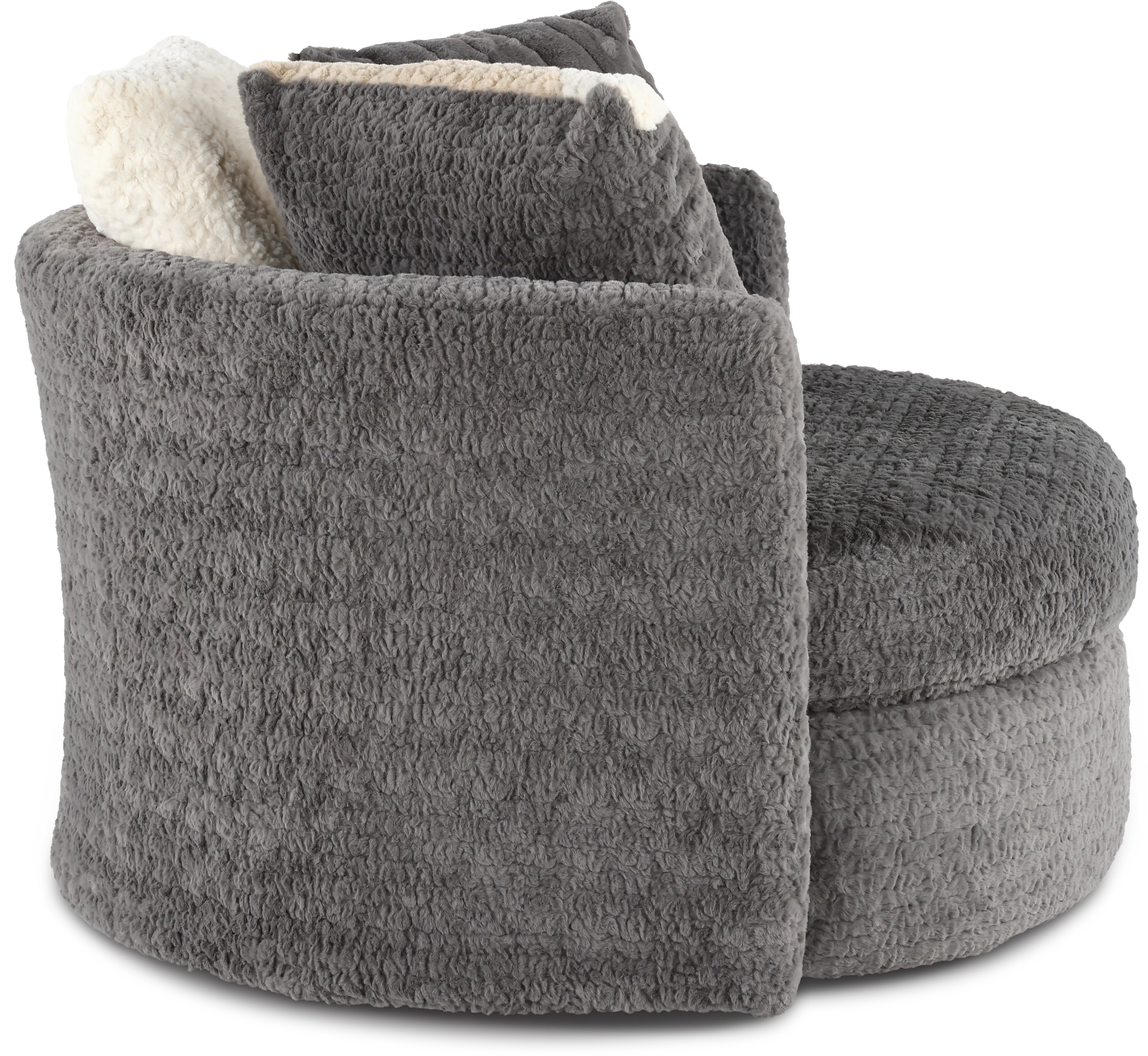 Hendrix Gray Swivel Chair-6