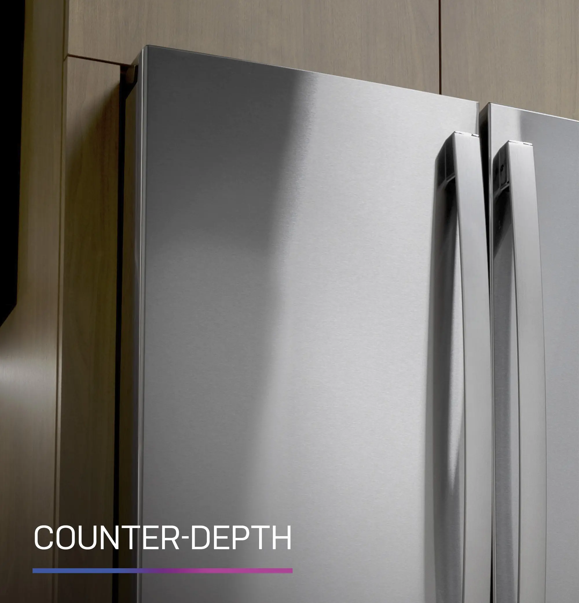 GE Profile 23.2 Cu Ft French Door Refrigerator - Counter Depth