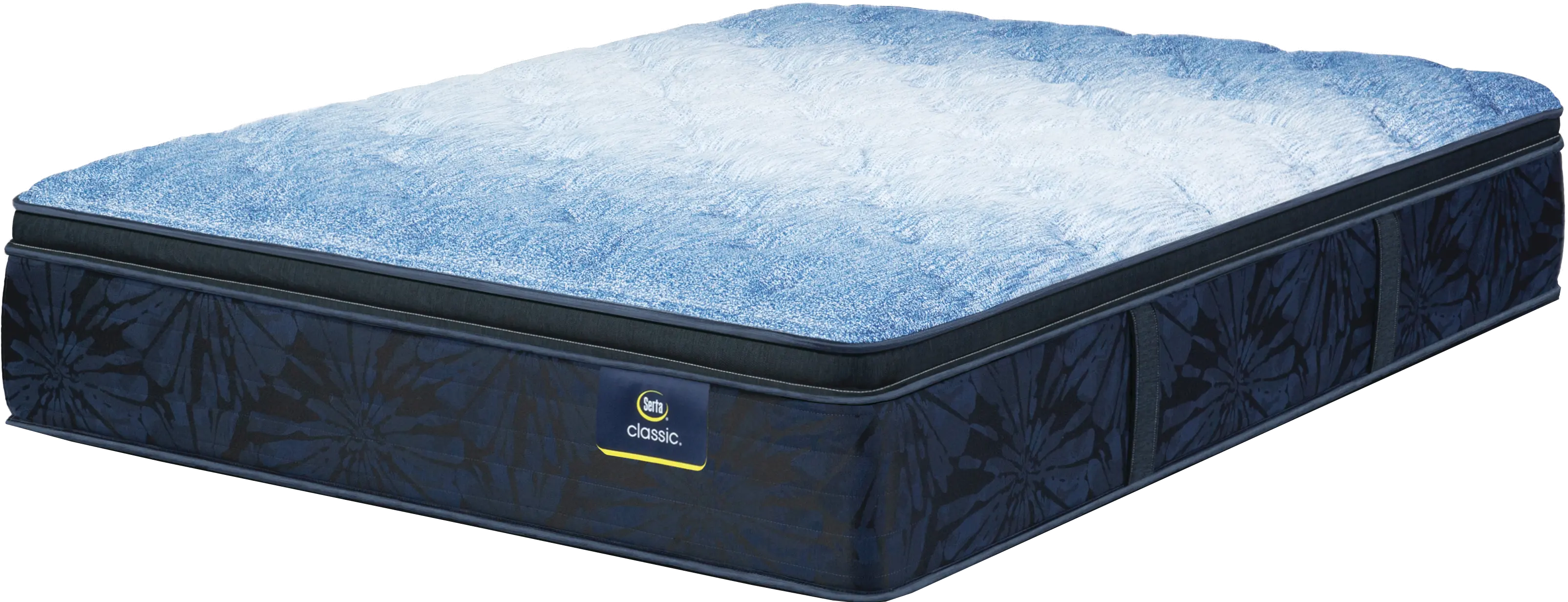 TM-703823-3010 Serta Classic Armada Plush Pillow Top Twin Mattress-1