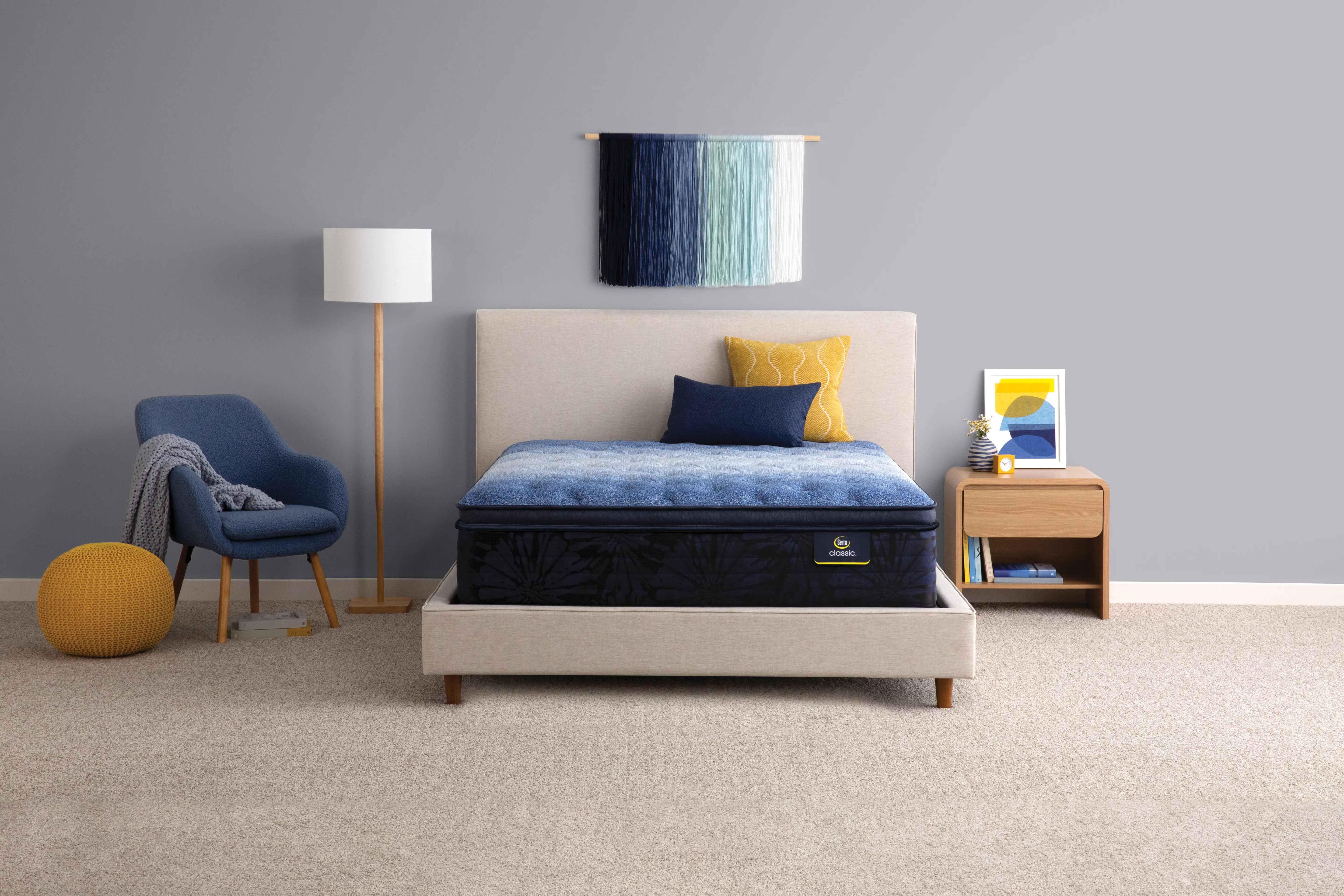 QM-703823-3050 Serta Classic Armada Plush Pillow Top Queen Mattress-2