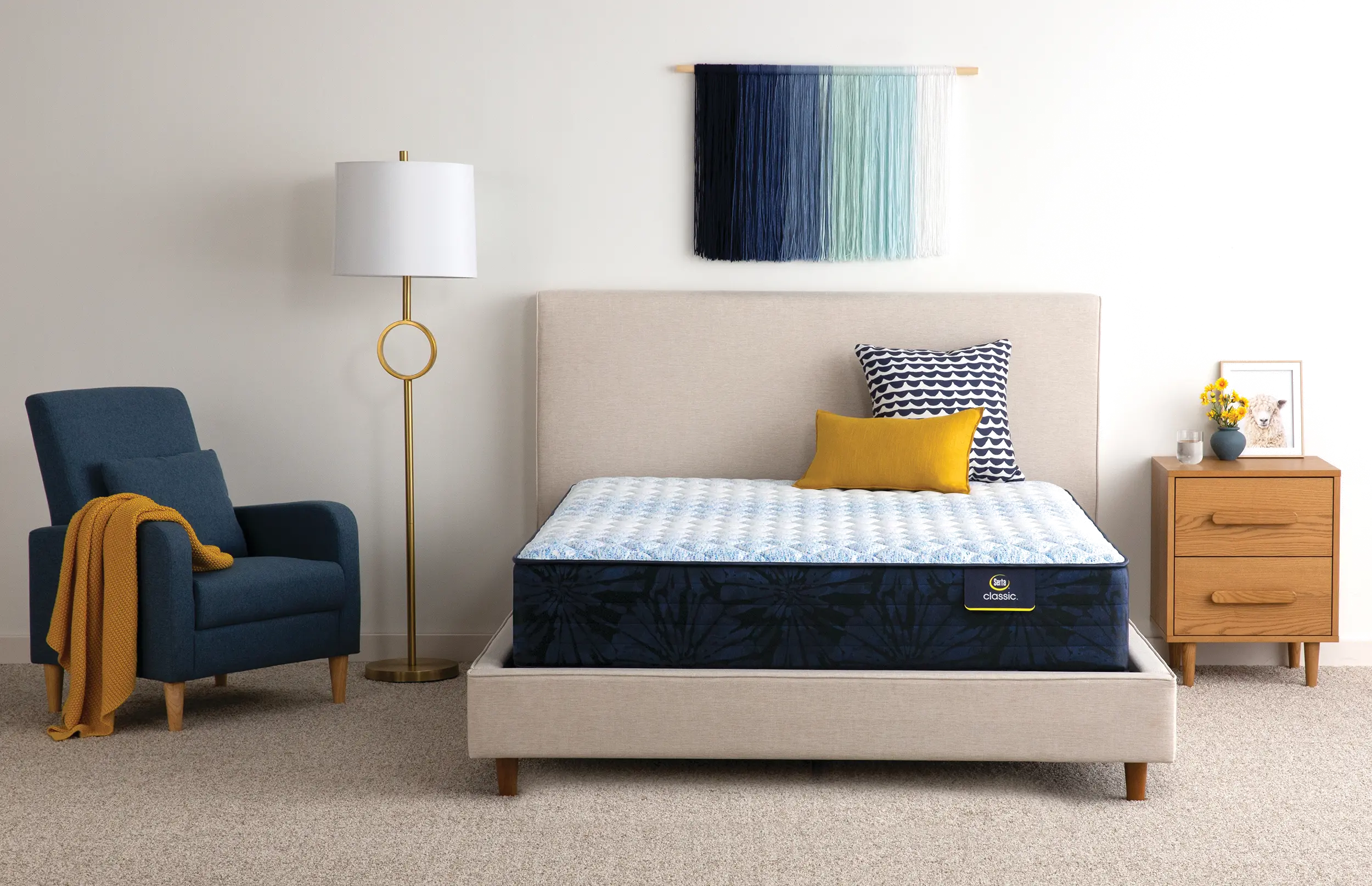 FM-707011-3030 Serta Classic Fayette Firm Full Mattress-2