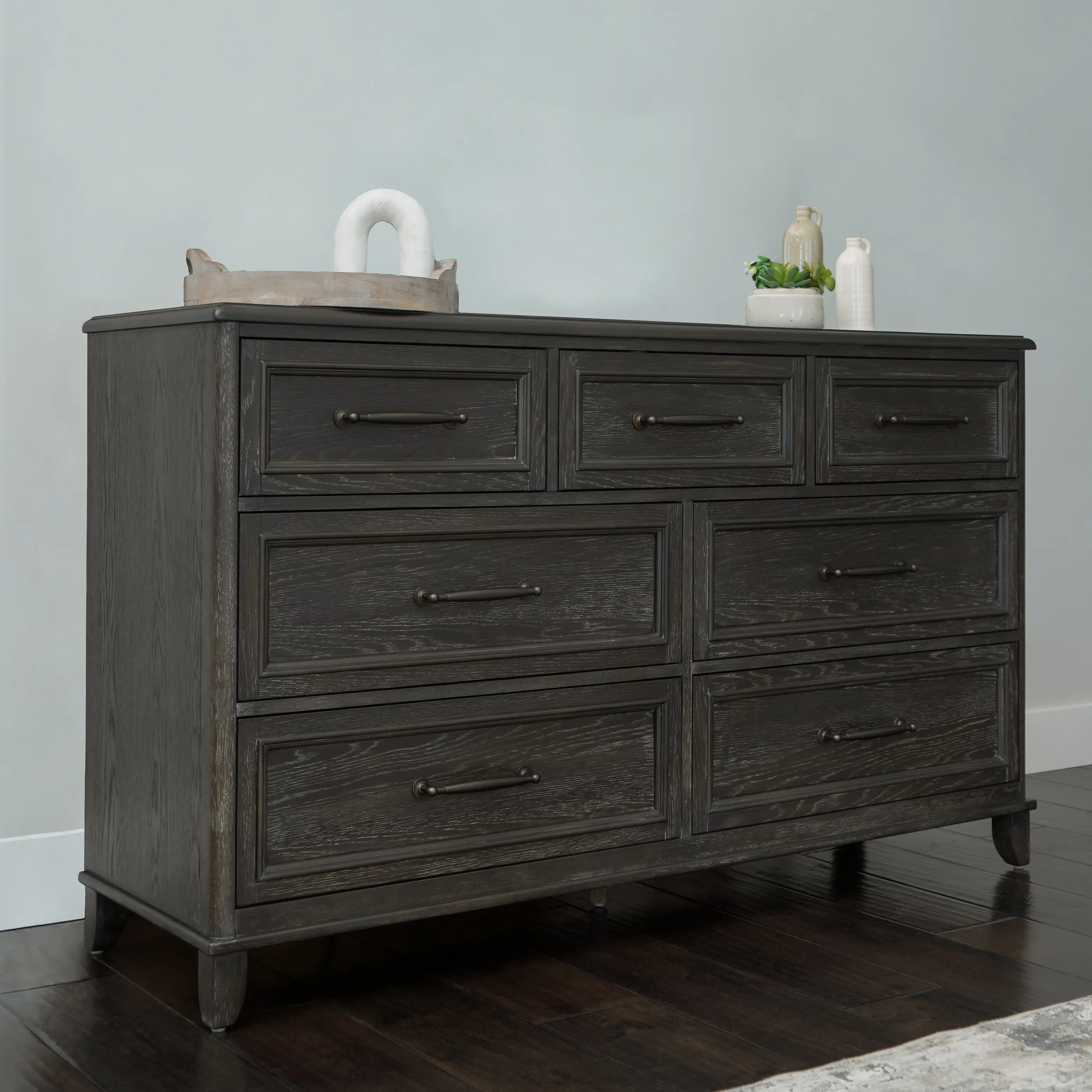 Arielle Dark Brown Dresser-2