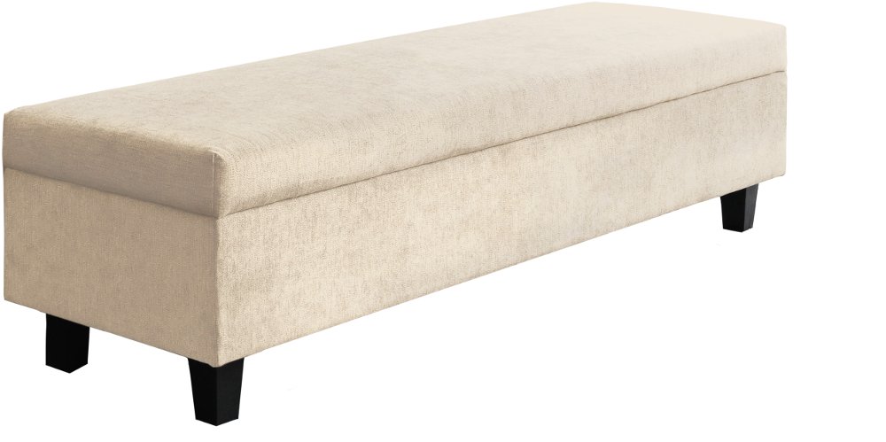Arlene Cream Upholstered Storage Bench