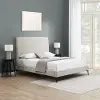 Britta Cream Upholstered Queen Bed