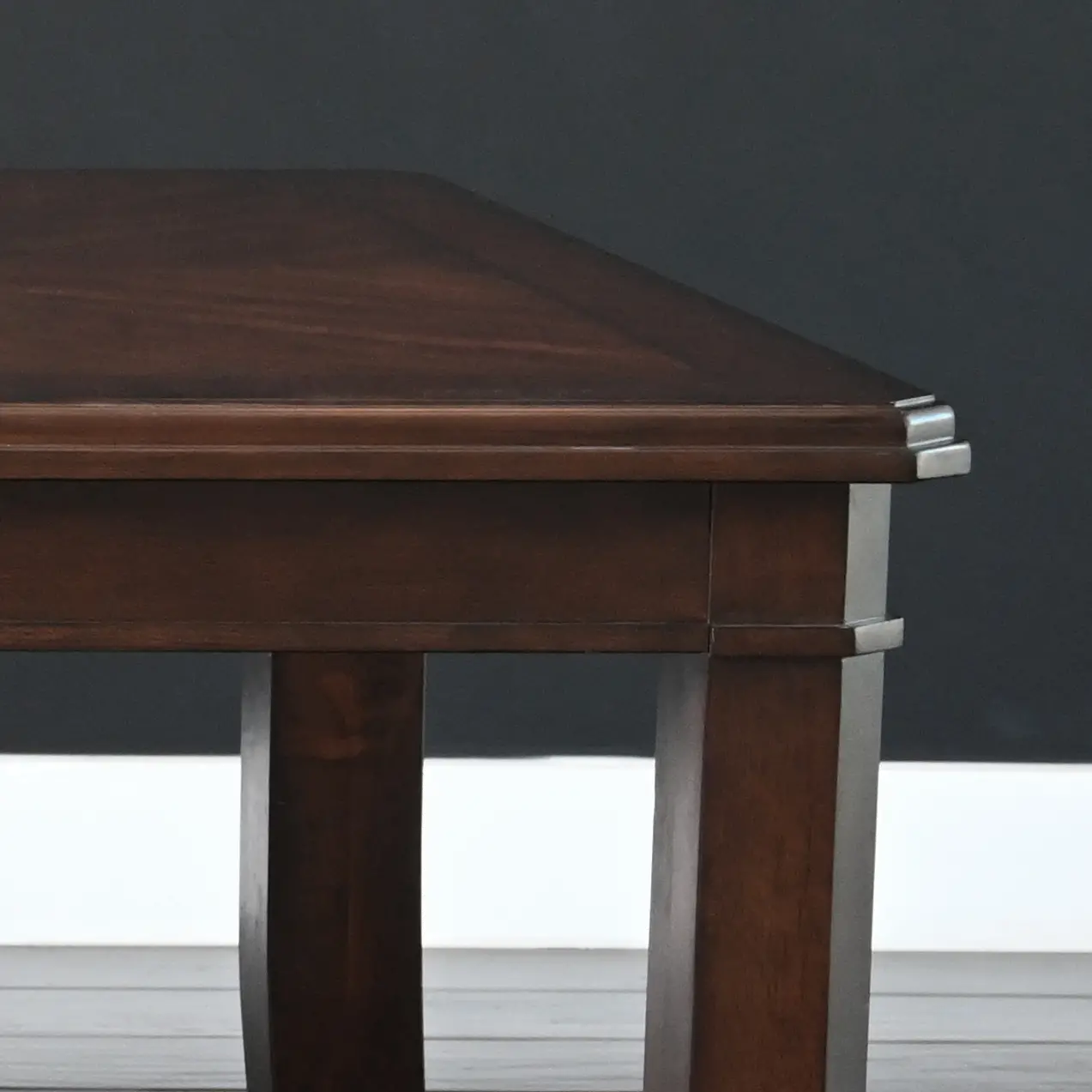 Brock Dark Brown Formal Dining Table-5