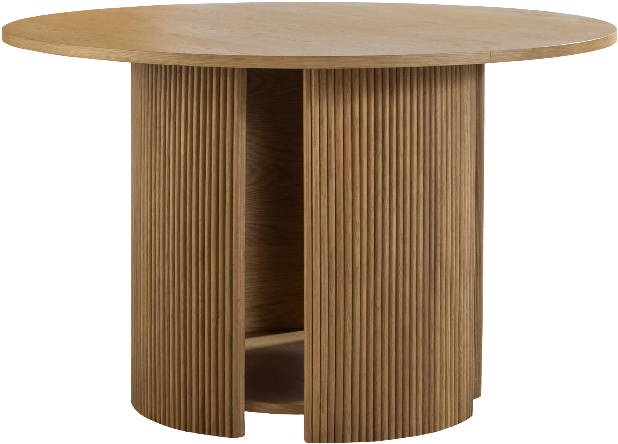Pacifica Light Brown Round Dining Table-1
