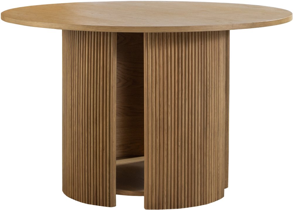 Pacifica Light Brown Round Dining Table