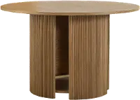 Pacifica Light Brown Round Dining Table
