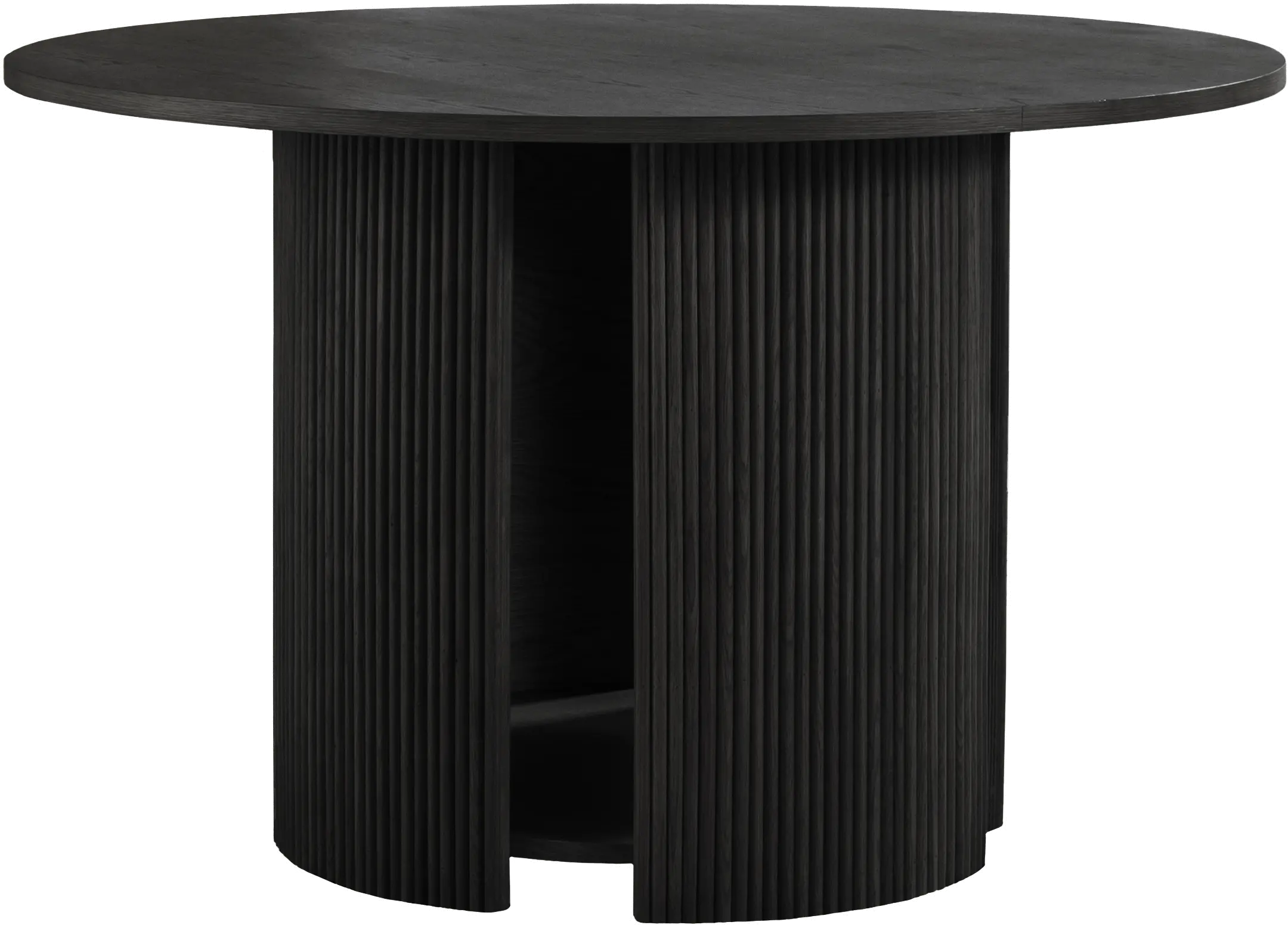 Pacifica Black Round Dining Table-1