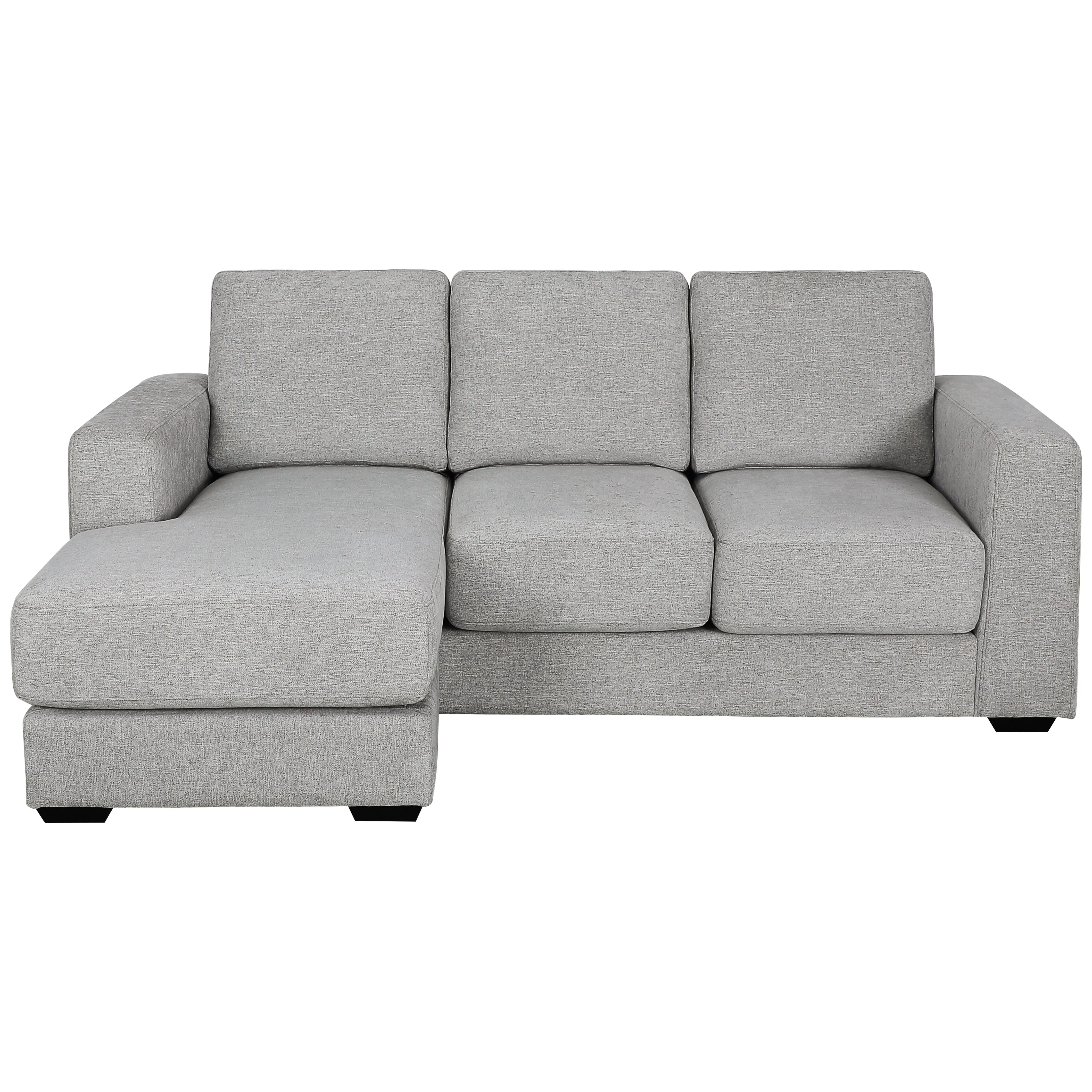 Ellie Light Gray Sectional with Reversible Chaise-2
