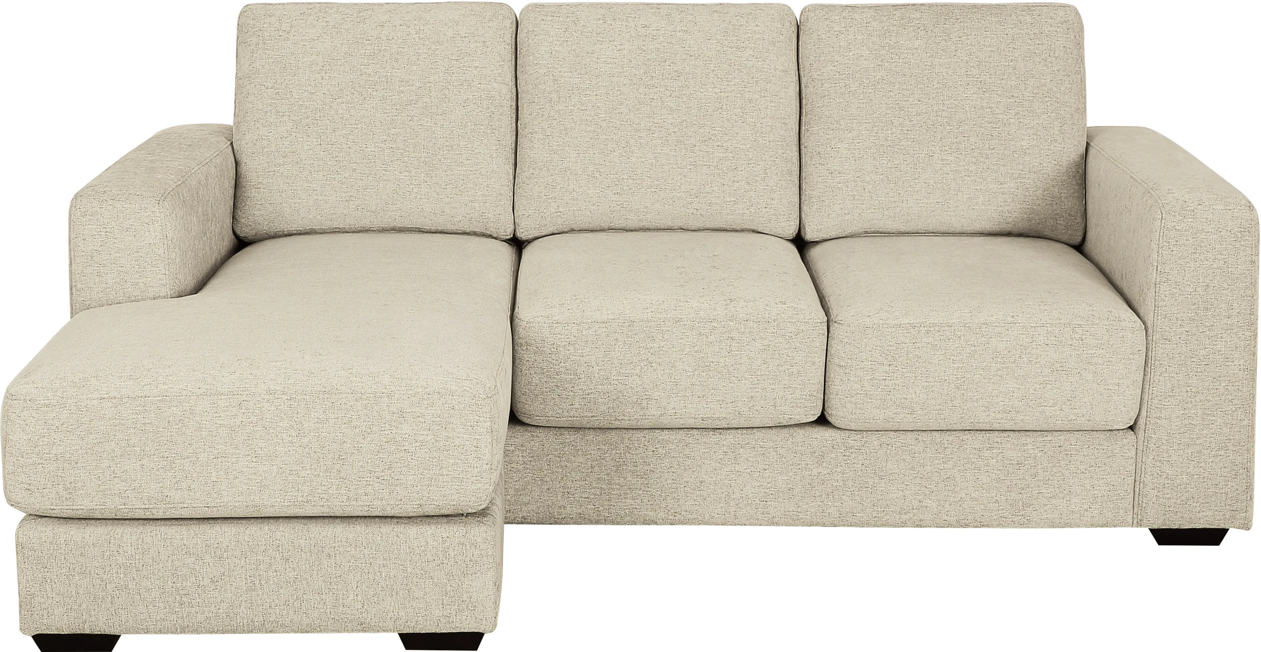 Ellie Sand Beige Sectional with Reversible Chaise-1
