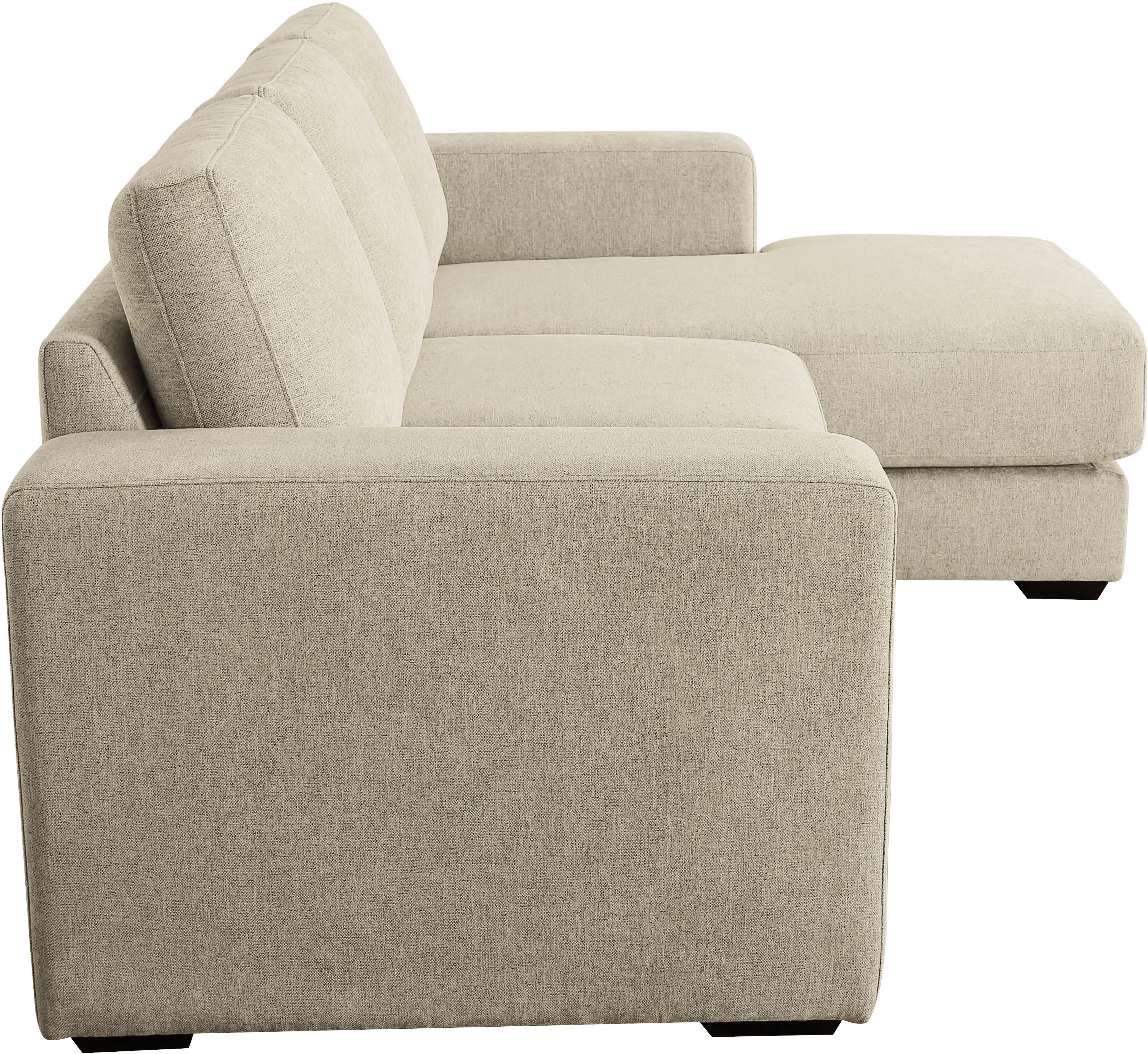 Ellie Sand Beige Sectional with Reversible Chaise-5