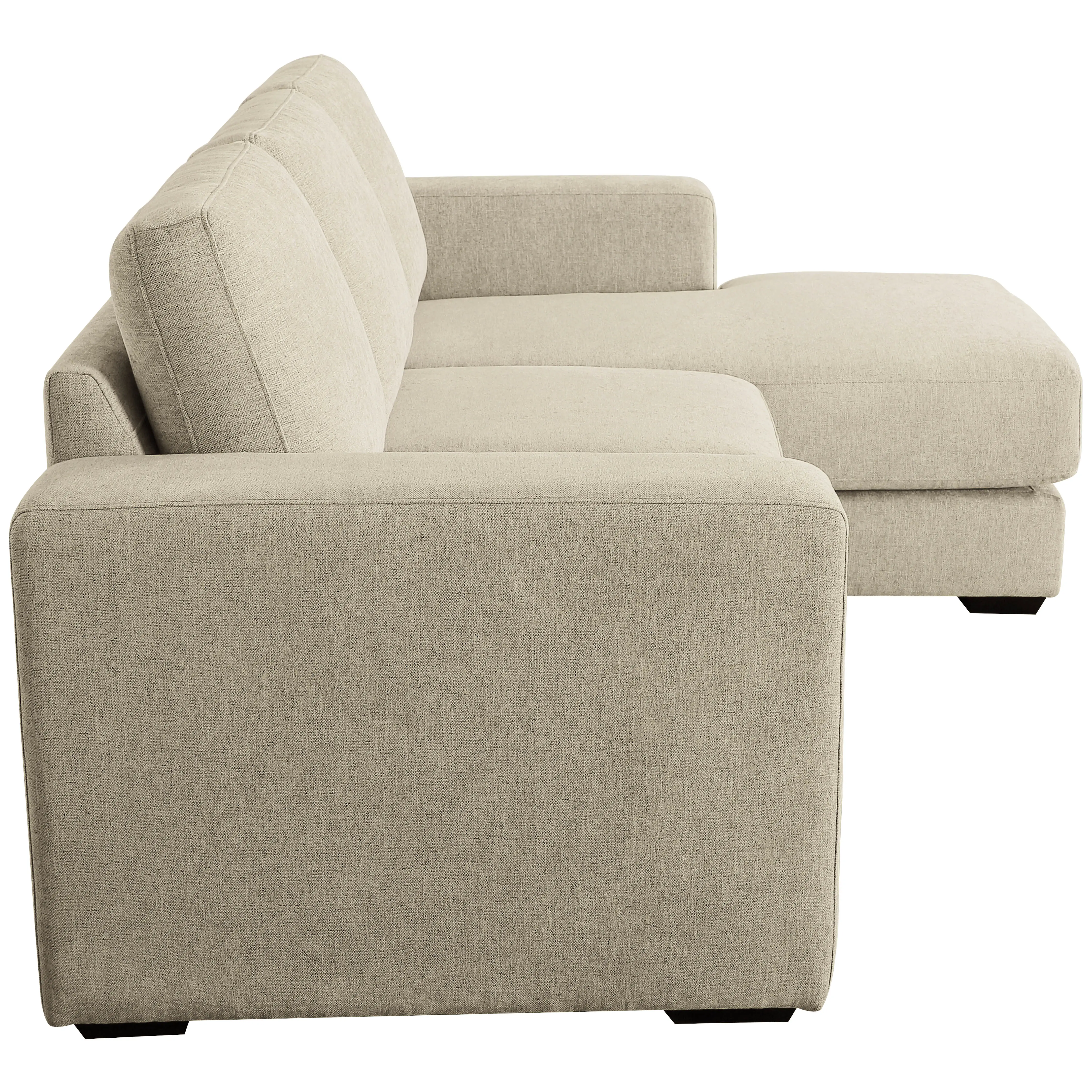 Ellie Sand Beige Sectional with Reversible Chaise-5